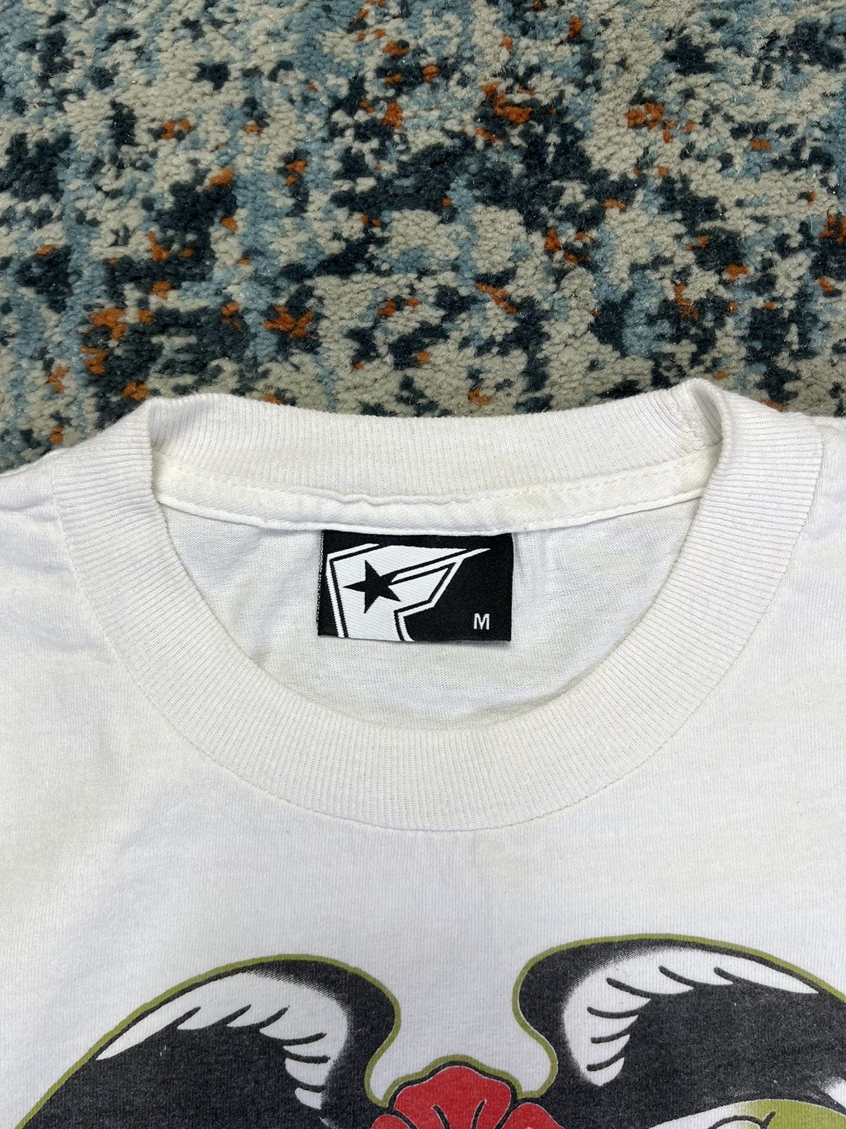 Famous Stars And Straps × Vintage Vintage 00s Famous Stars and straps tattoo style tee Size US M / EU 48-50 / 2 - 6 Thumbnail