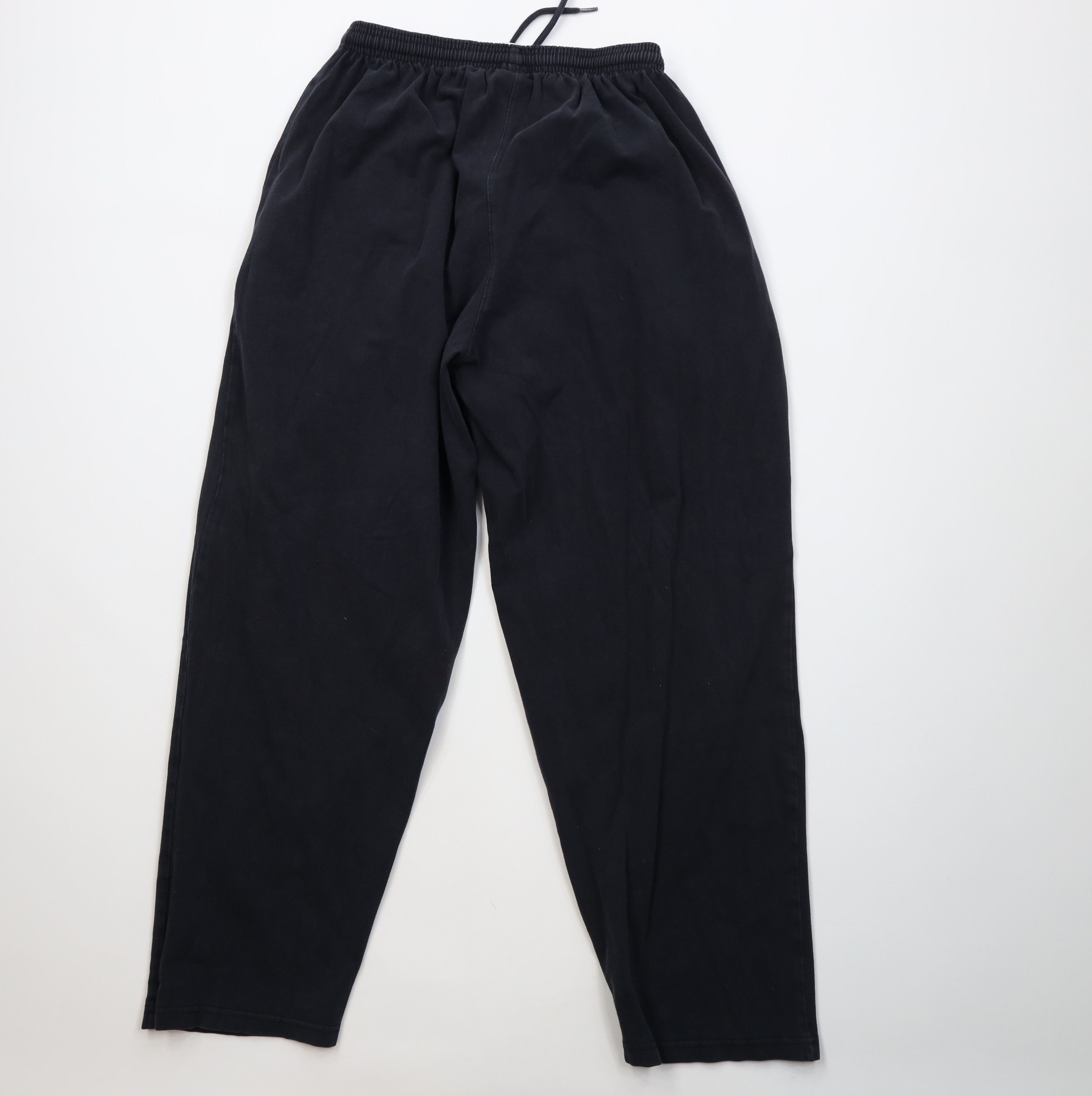 Russell Athletic Vintage Y2K Russell Athletic Lightweight Cotton Pants Black Size US 32 / EU 48 - 9 Thumbnail