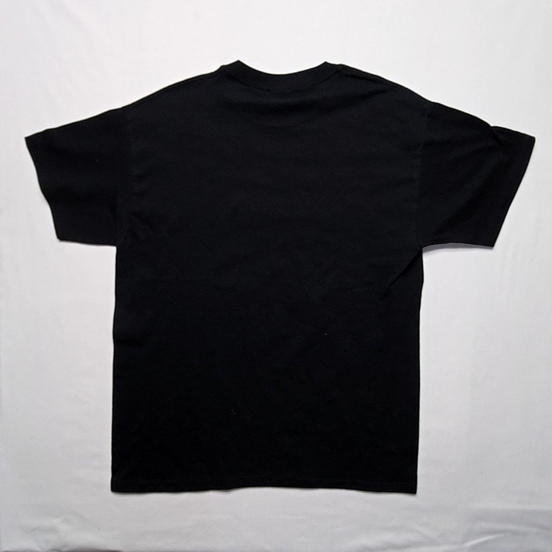 Gildan Y2K Funny Edgy Shirt Stop Following Me Graphic Black L Shirt Size US L / EU 52-54 / 3 - 5 Thumbnail