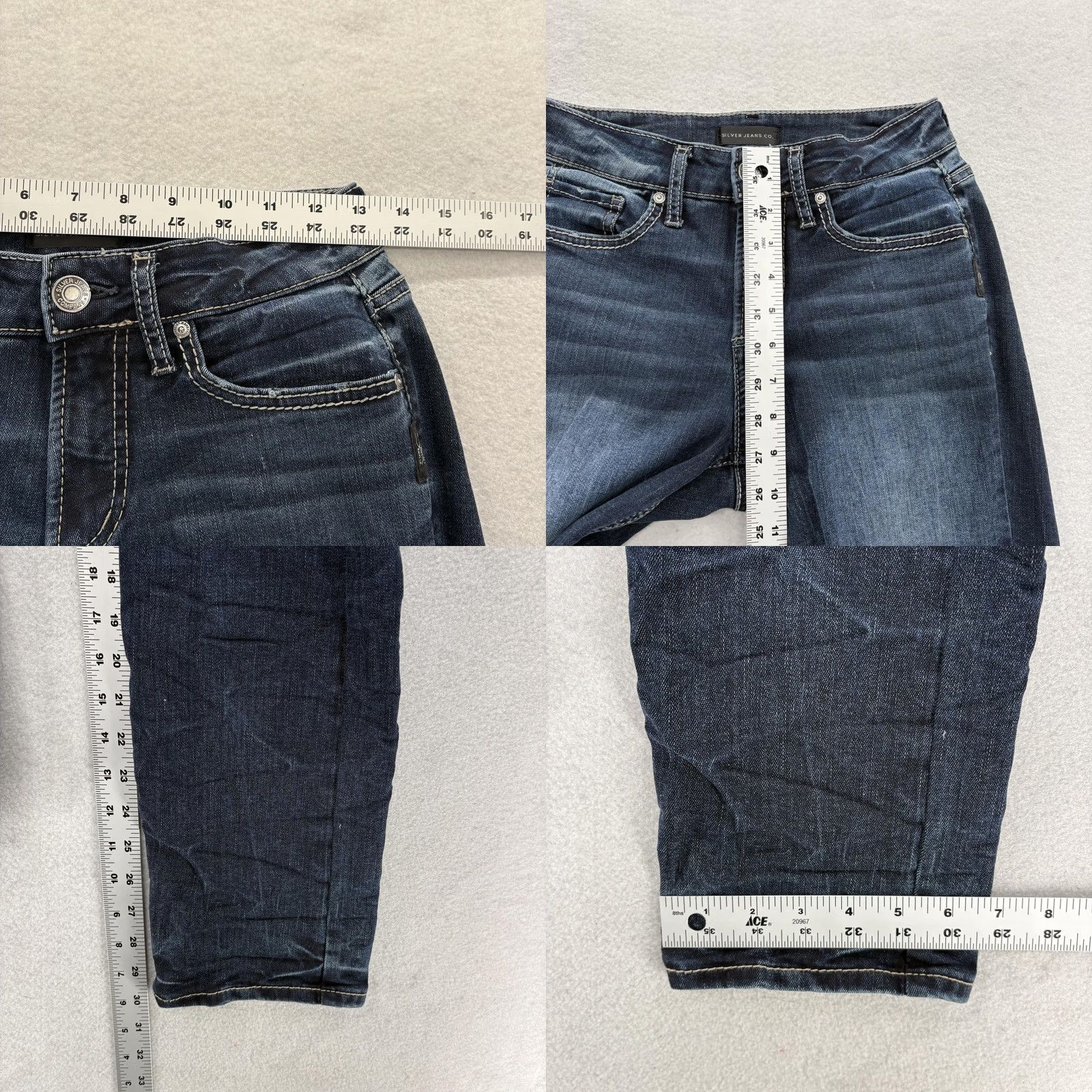Silver Jeans Co. VINTAGE? No. Size 26" / US 2 / IT 38 - 8 Thumbnail