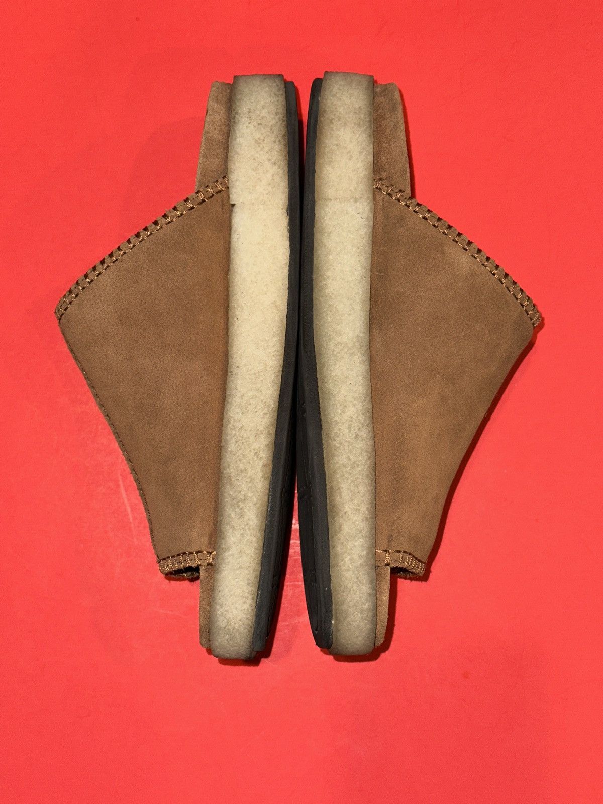 Clarks Clarks Overleigh Cola Suede Slip On Sandals Slides Men 8 US Size US 8 / EU 41 - 5 Thumbnail