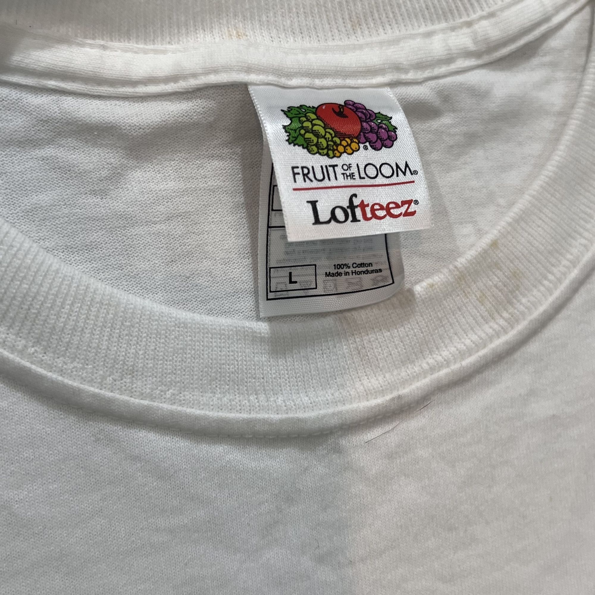 Fruit Of The Loom Vintage Coca Cola Red White White and Blue Bottle Graphic T Size US L / EU 52-54 / 3 - 3 Thumbnail