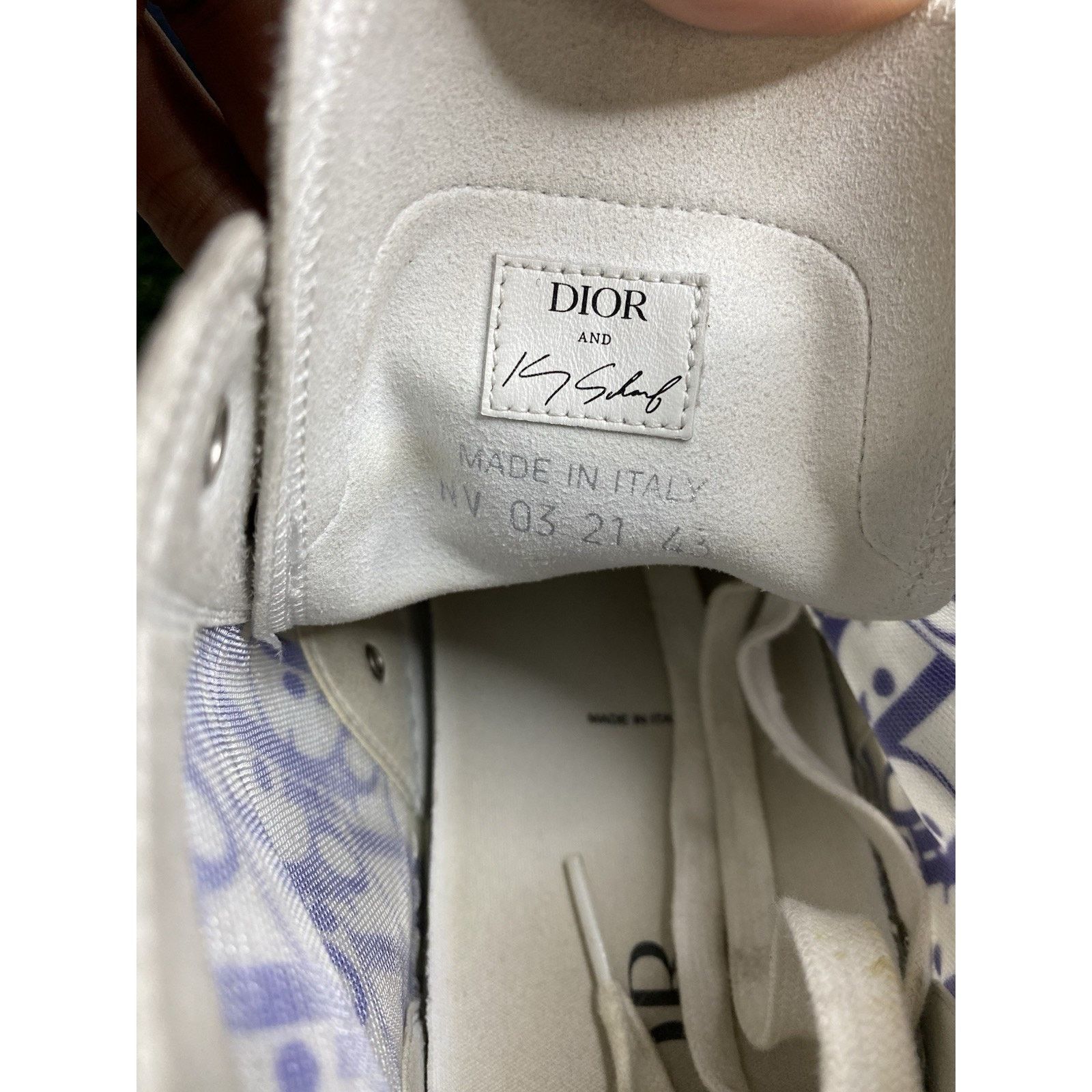 Dior Dior B23 High X Kenny Scarf Purple | Size 43 EU ( 10 US ) Size US 10 / EU 43 - 8 Thumbnail