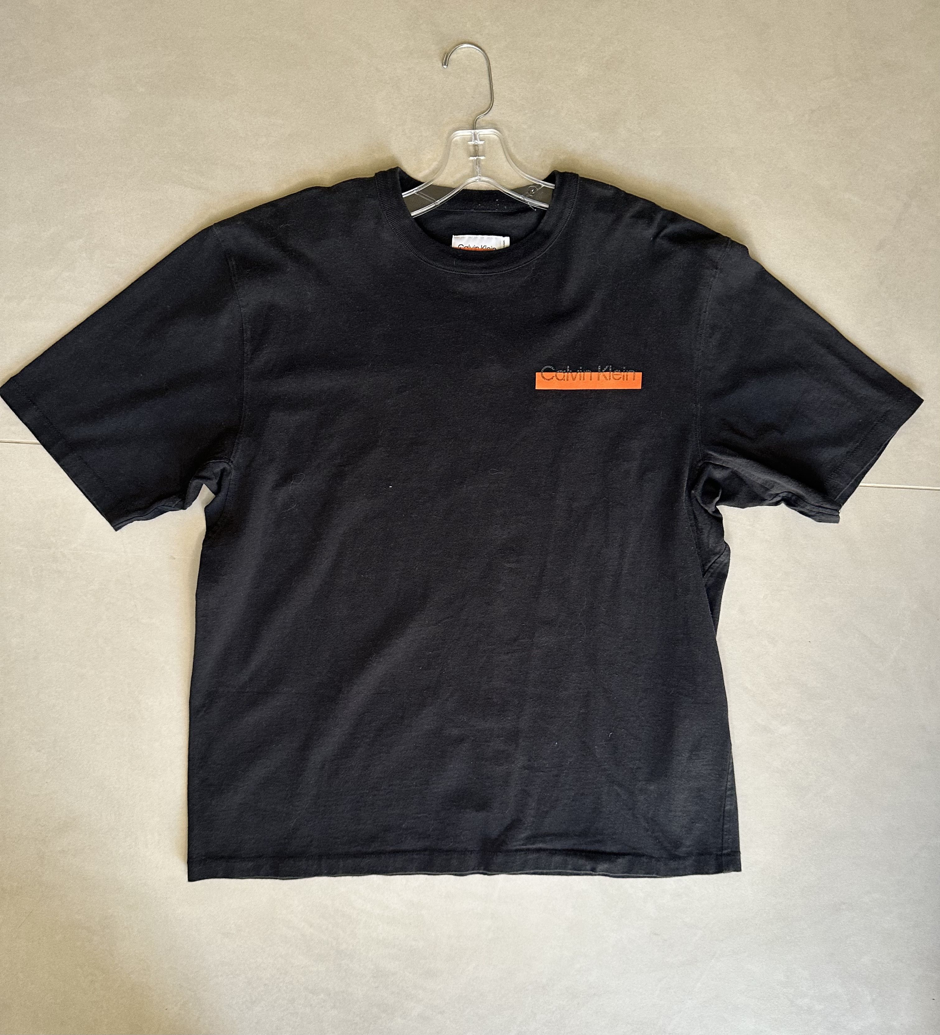 Calvin Klein Calvin Klein Black Short Sleeve T-shirt Size US M / EU 48-50 / 2 - 1 Thumbnail