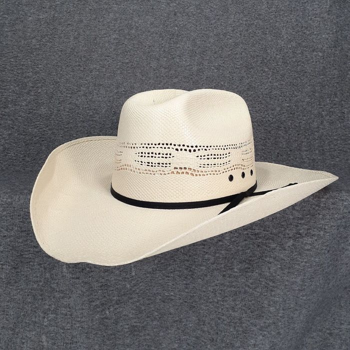 Vintage Cavender’s Genuine Bangora Cowboy Hat Ivory size 59 7 3/8 | Grailed