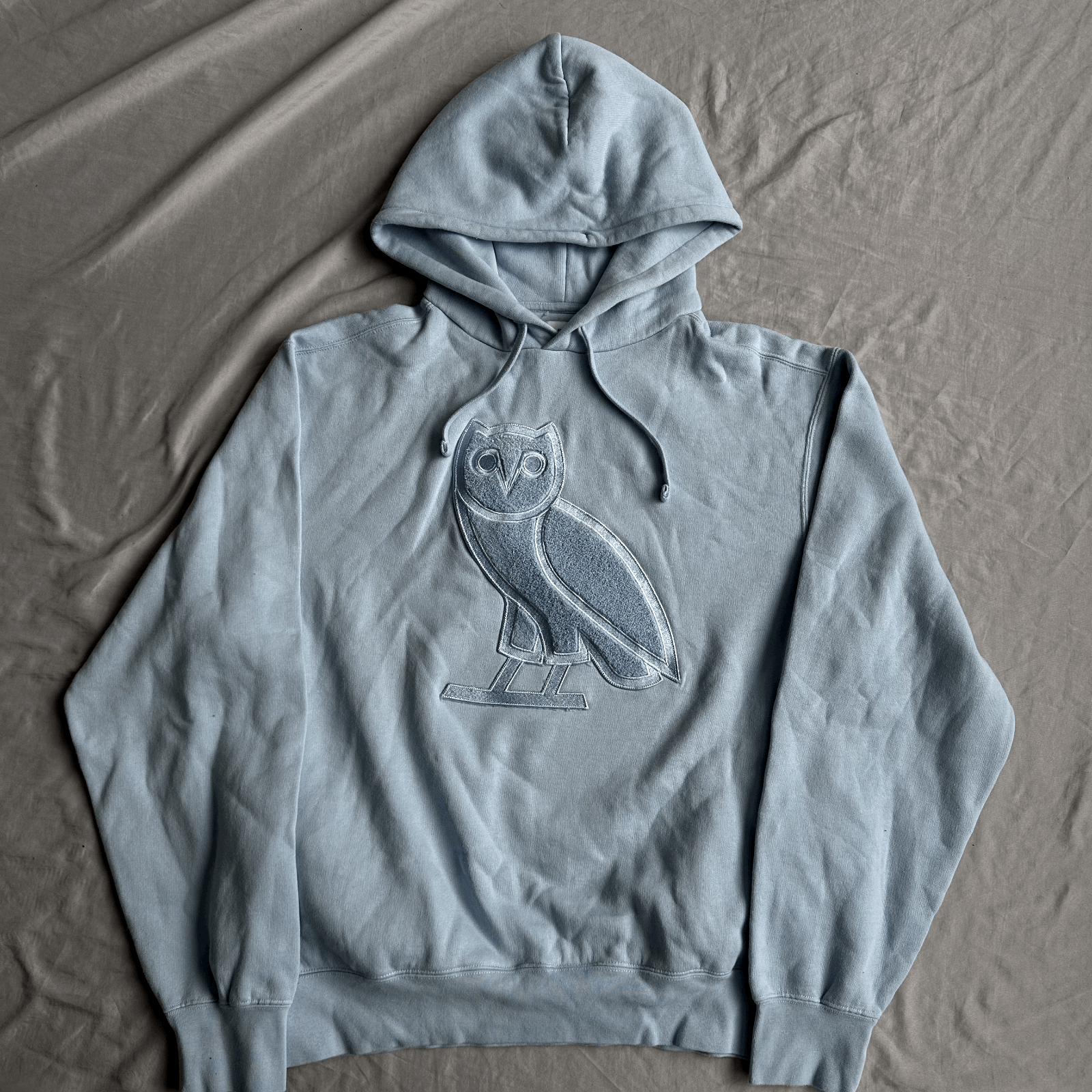 October's Very Own OVO Blue Chenile OG Owl Hoodie Size Medium Size US M / EU 48-50 / 2 - 1 Thumbnail