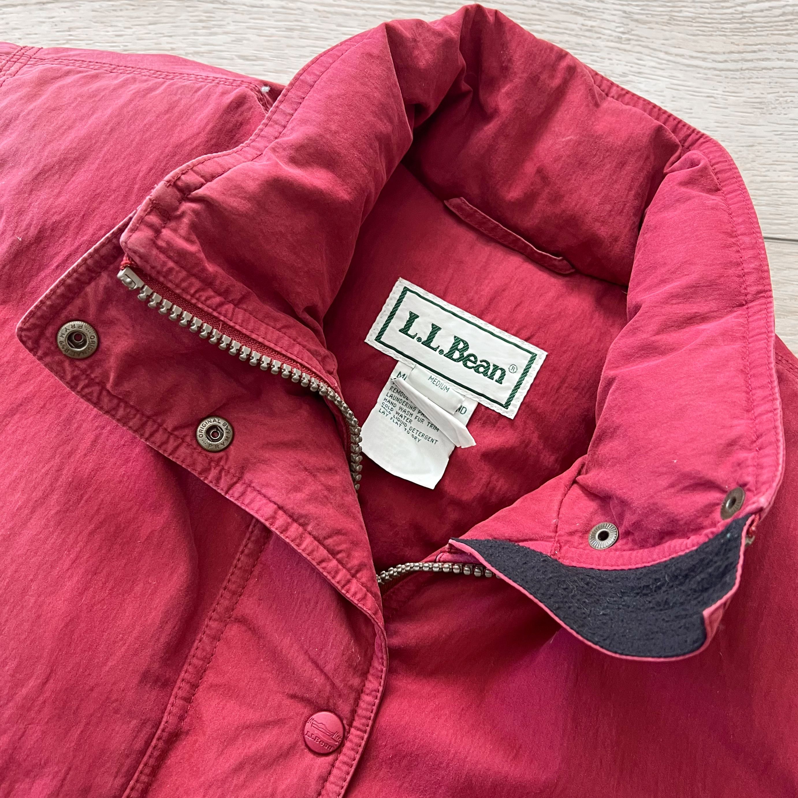 L.L. Bean Vintage L.L. Bean Sun Faded Goose Down Puffer Jacket Size US M / EU 48-50 / 2 - 2 Thumbnail