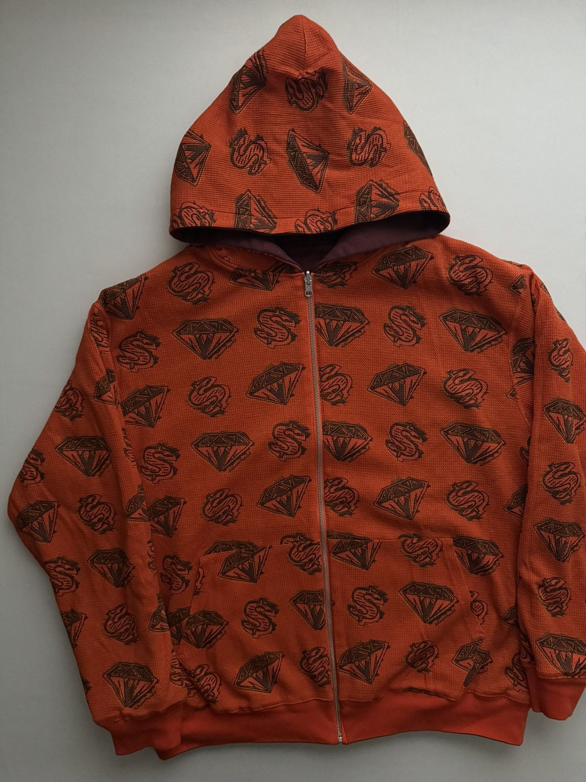 Billionaire Boys Club Season 3 Diamonds & Dollars Reversible Zip Hoodie Size US XL / EU 56 / 4 - 1 Thumbnail