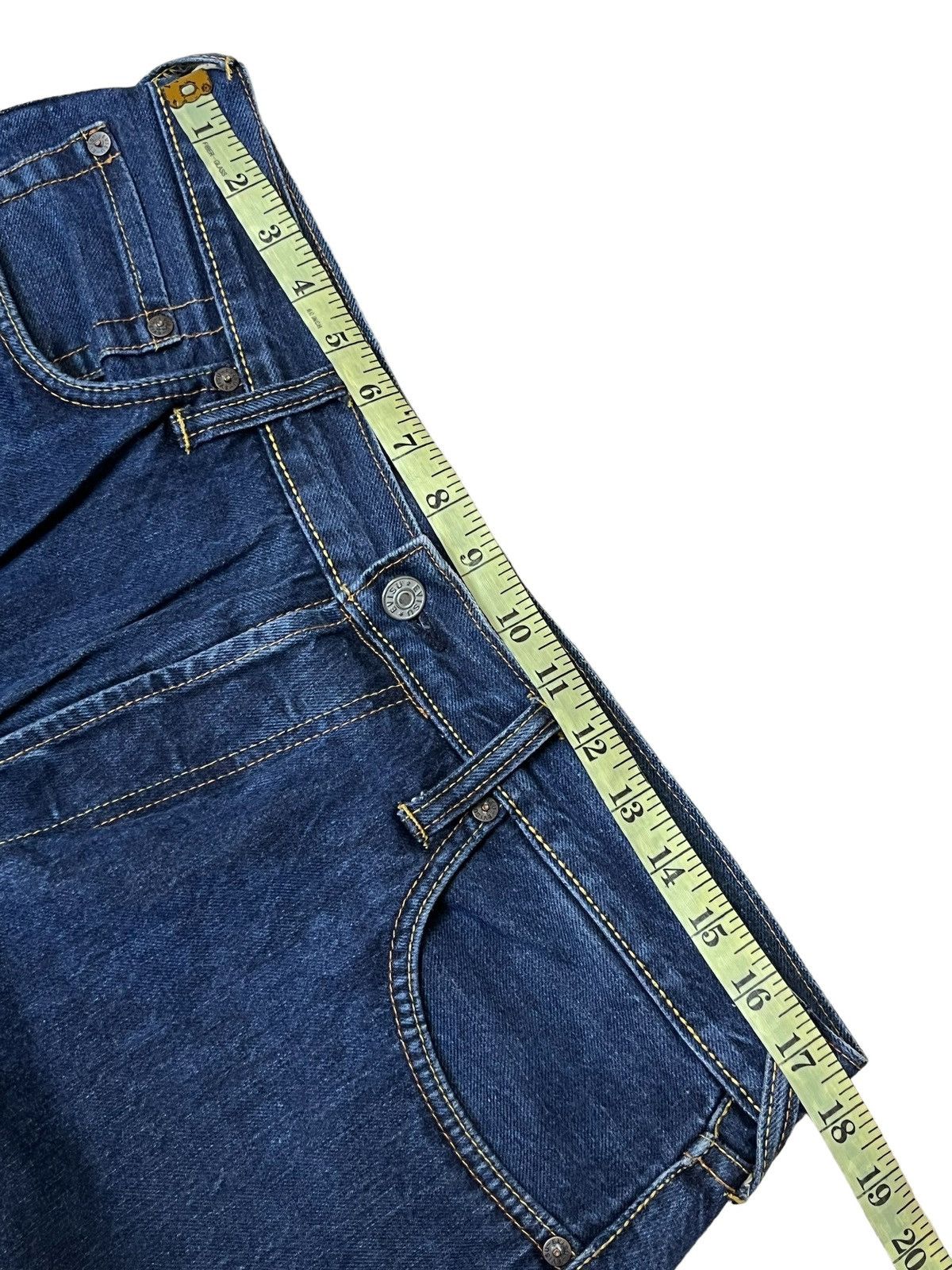 Evisu VINTAGE EVISU SEAGULL SKULL SNAKE EMBROIDERY SELVEDGE JEANS Size US 35 - 15 Thumbnail
