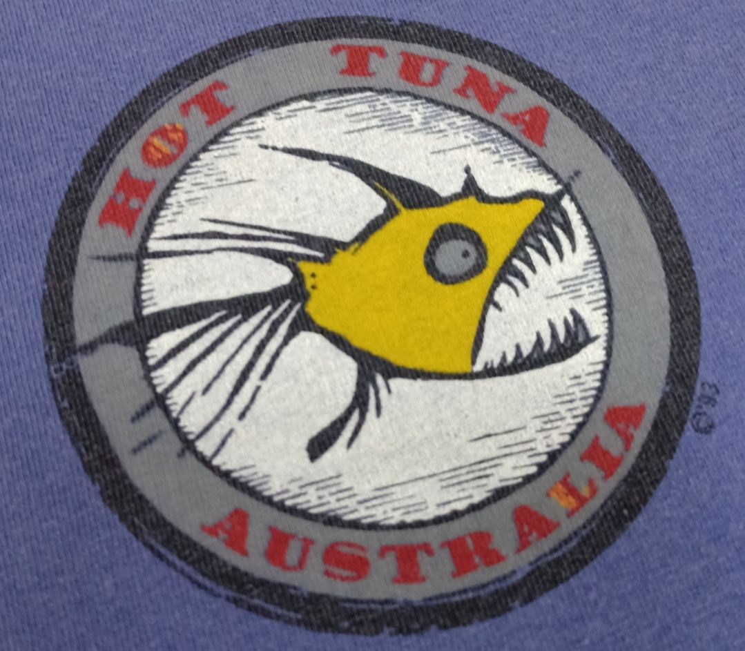 Hot Tuna × Vintage Vintage 90s Hot Tuna Australia T-shirt Size US XL / EU 56 / 4 - 5 Thumbnail