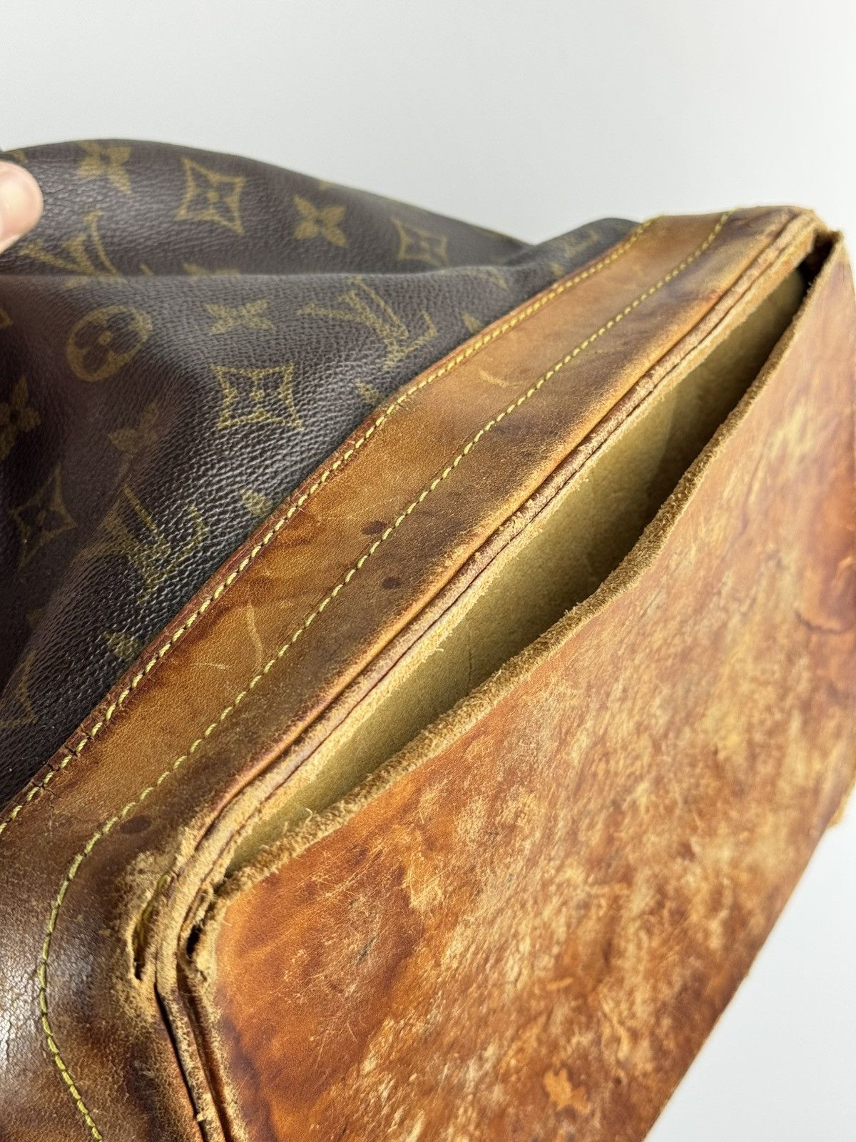 Louis Vuitton Vintage 80s Louis Vuitton Monogram Noe Bucket Bag Authentic Size ONE SIZE - 17 Thumbnail
