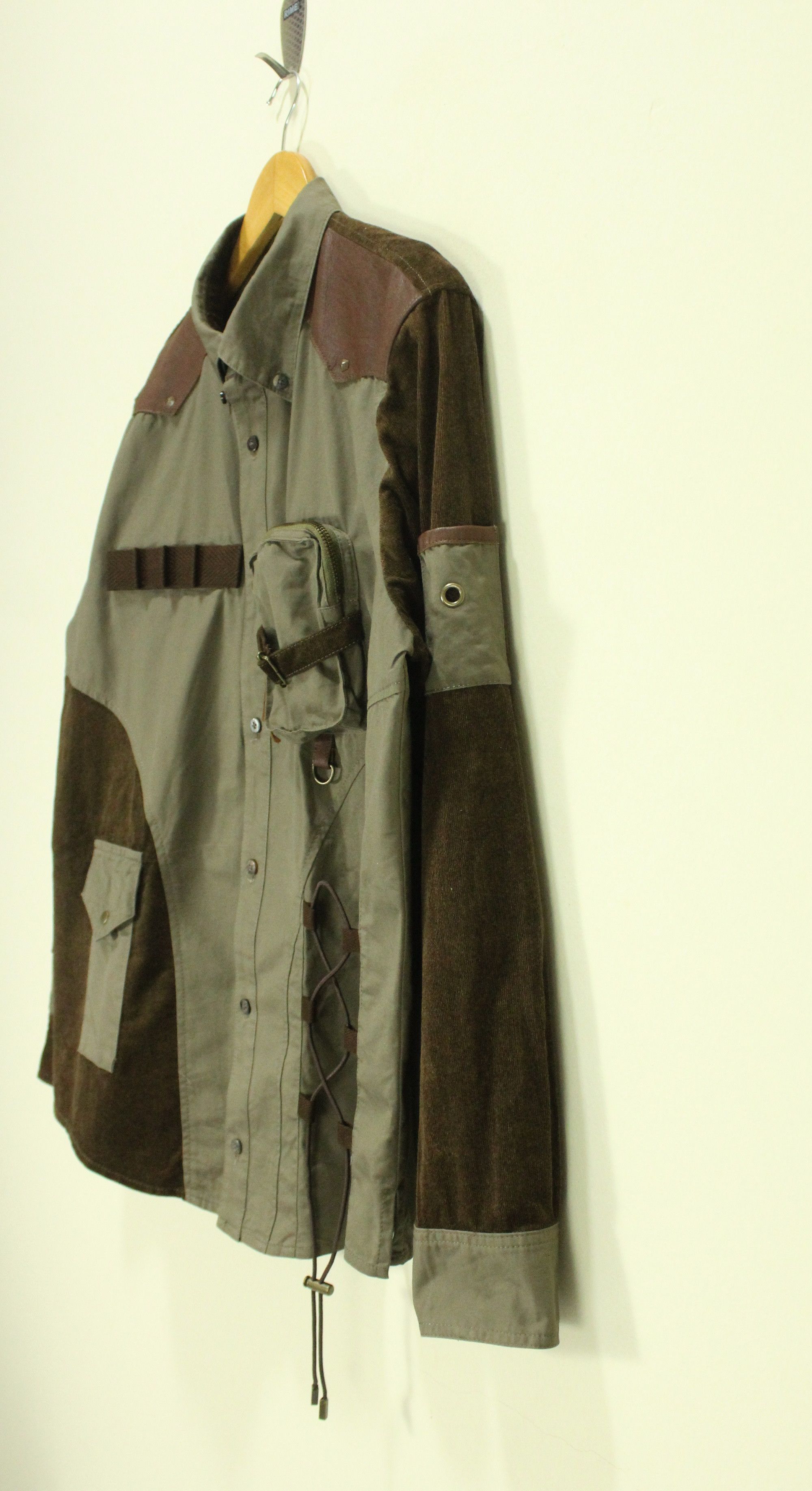 Japanese Brand 🔥Shirt Pockets Multi Styled Gothic Grunge Raver Skater Size US M / EU 48-50 / 2 - 5 Thumbnail