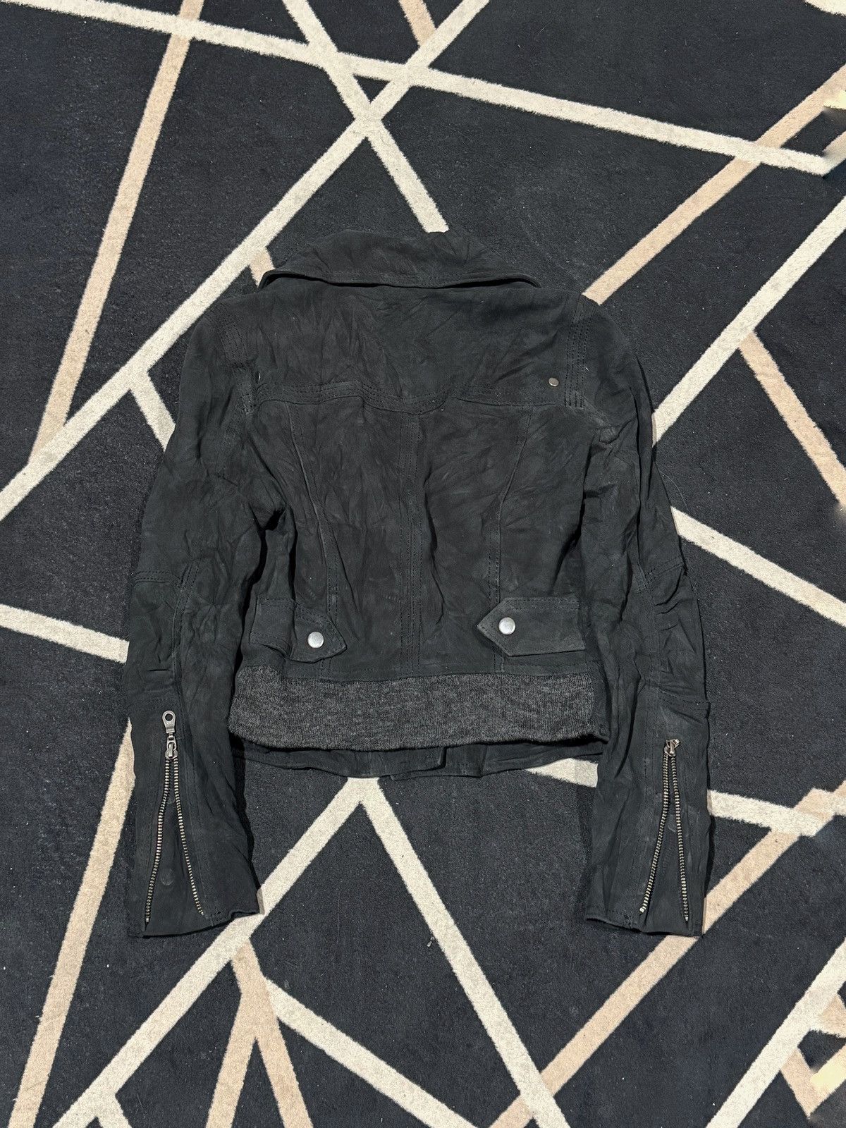 14th Addiction Abahouse Devinette Luxe Leather Jacket Size S / US 4 / IT 40 - 3 Thumbnail