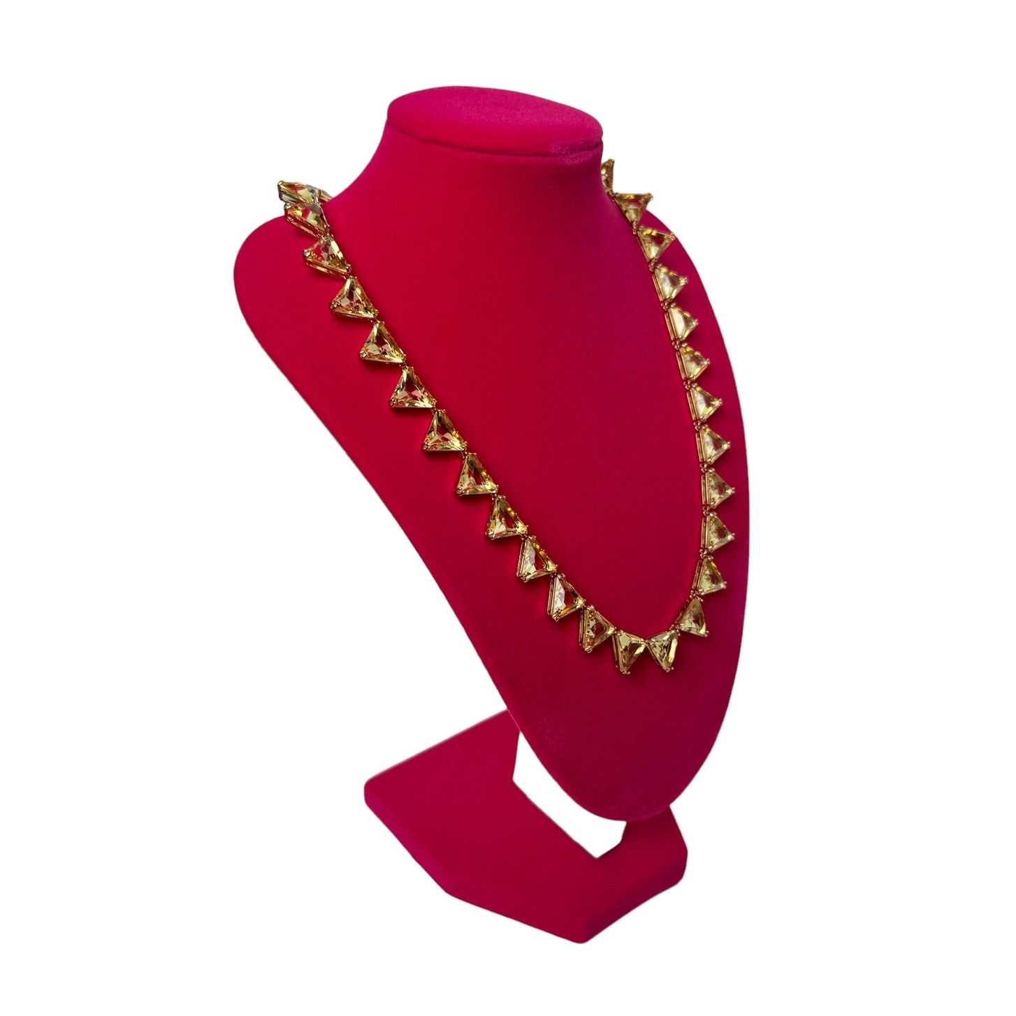 Swarovski Swarovski Ortyx necklace Triangle cut, Yellow, Size ONE SIZE - 5 Thumbnail