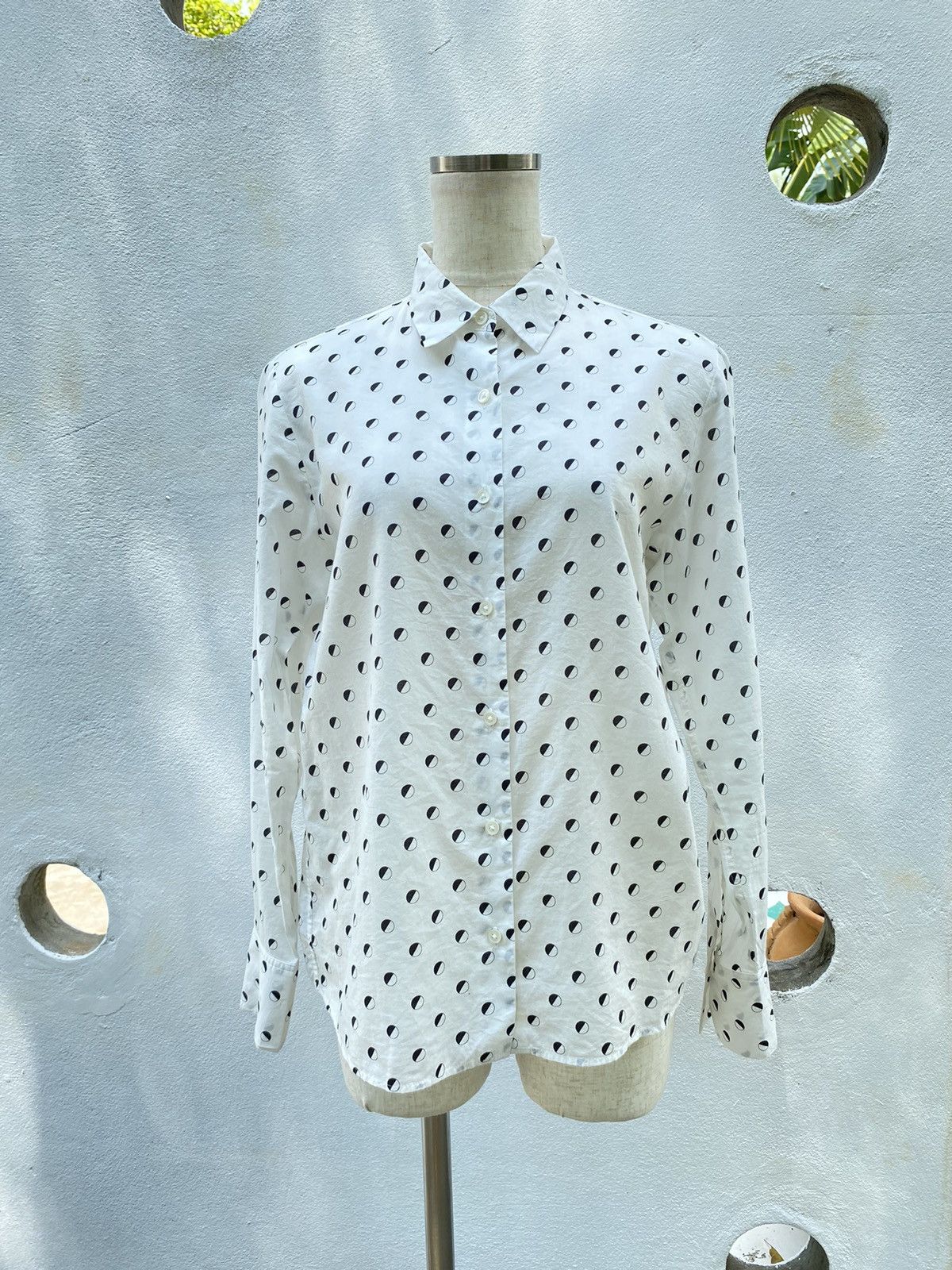Paul Smith Paul Smith Polka Dot Black/white shirt Size S / US 4 / IT 40 - 1 Thumbnail