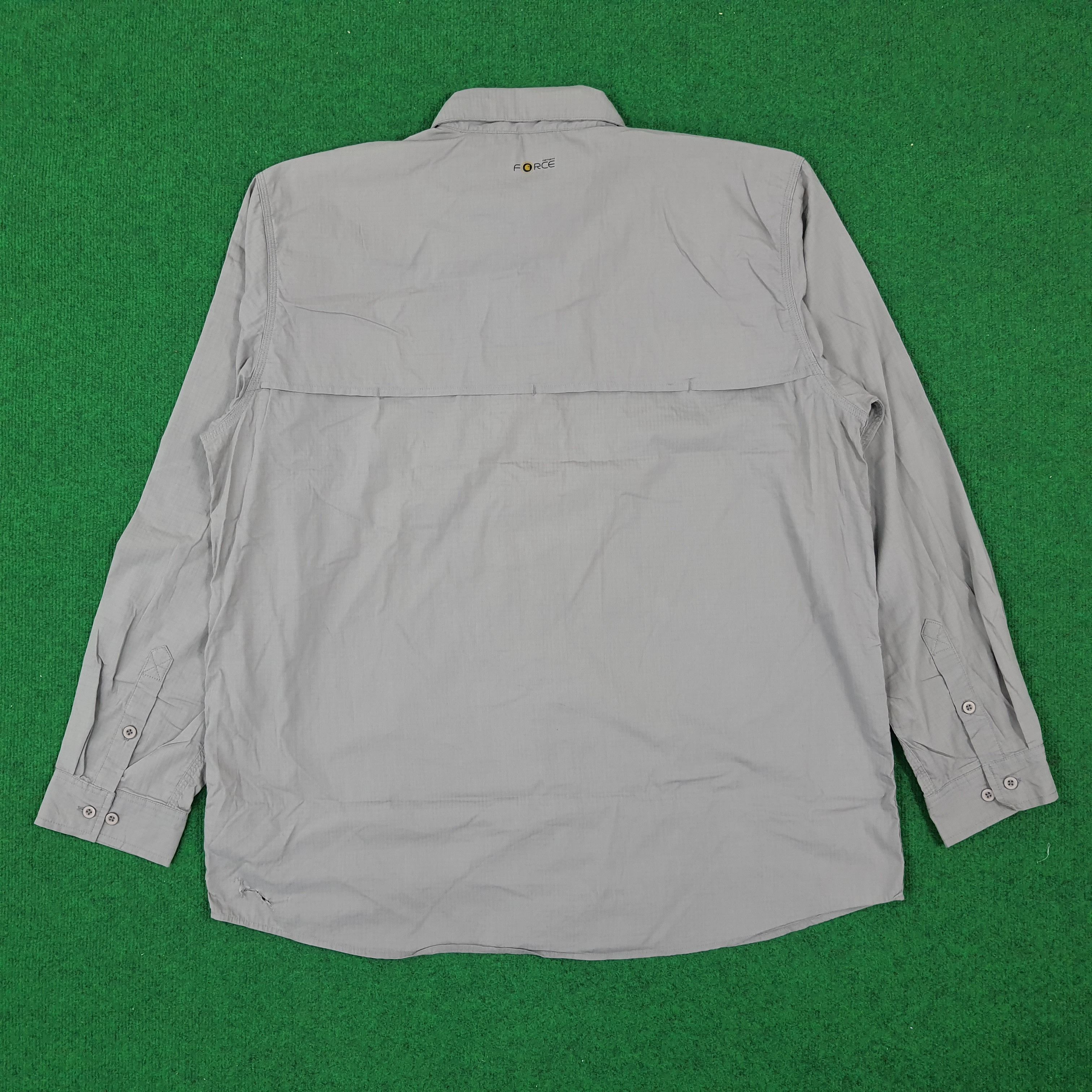 Carhartt × Vintage Vintage Carhartt Force Button Long Sleeve Shirt Size US XXL / EU 58 / 5 - 3 Thumbnail