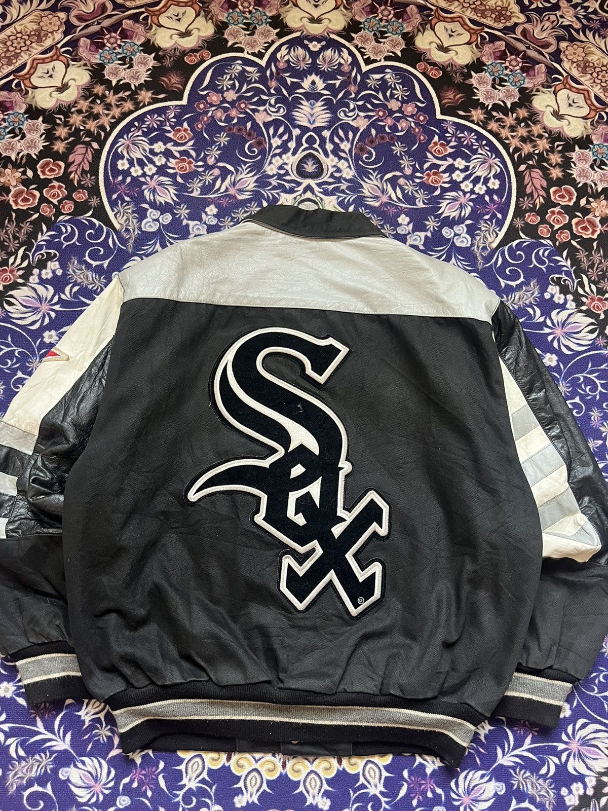 Jeff Hamilton Vintage 90s Jeff Hamilton Chicago White Sox MLB Leather Size US M / EU 48-50 / 2 - 16 Thumbnail