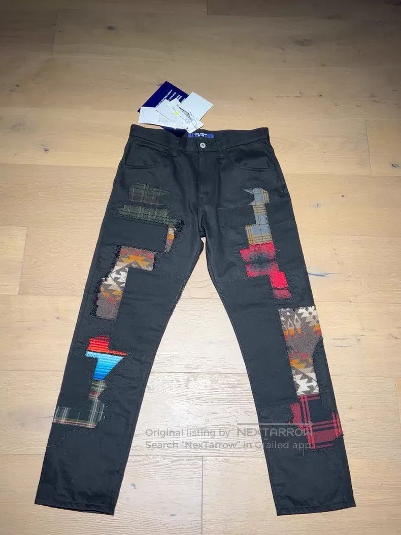Junya Watanabe Junya Watanabe size L Patchwork Pants Size US 27 - 1 Thumbnail