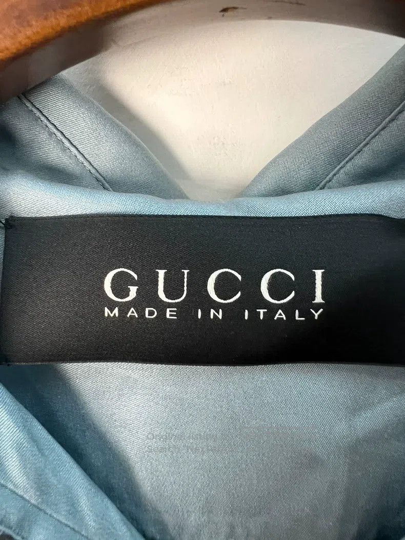 Gucci Gucci Mulberry silk long-sleeved shirt Size XS / US 0-2 / IT 36-38 - 3 Thumbnail