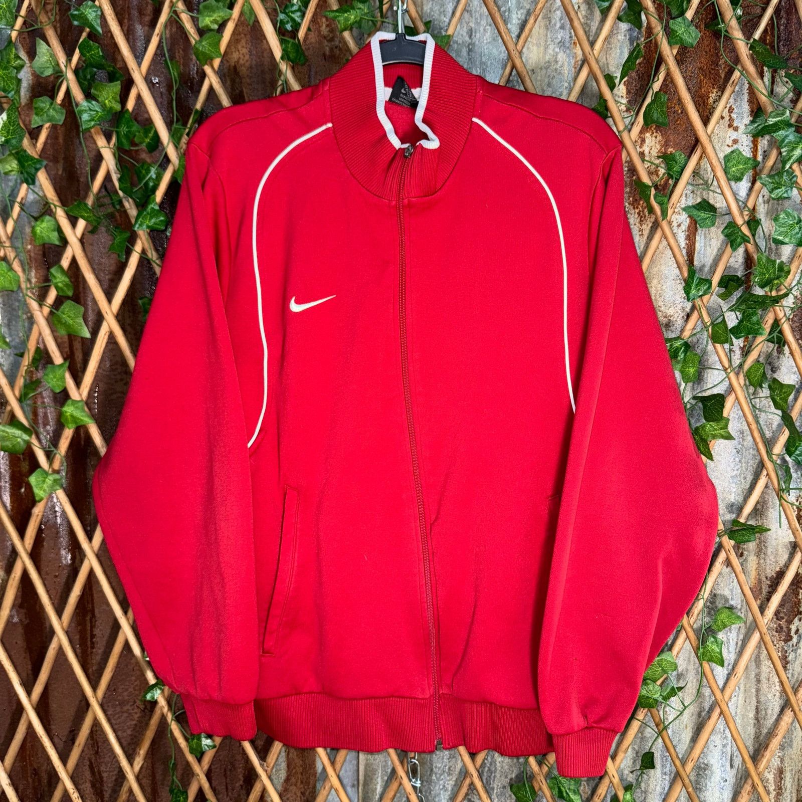 Nike vintage y2k nike 2000s zip up embroider swoosh track jacket Size US M / EU 48-50 / 2 - 1 Thumbnail