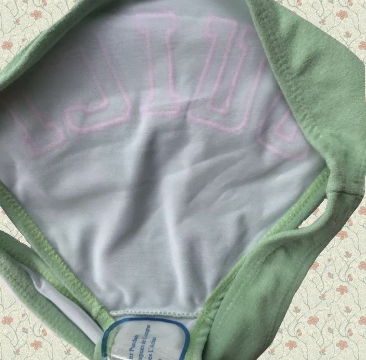 Designer × Juicy Couture × Vintage NWT Juicy Couture bikini Pink & Green Size M / US 6-8 / IT 42-44 - 7 Thumbnail