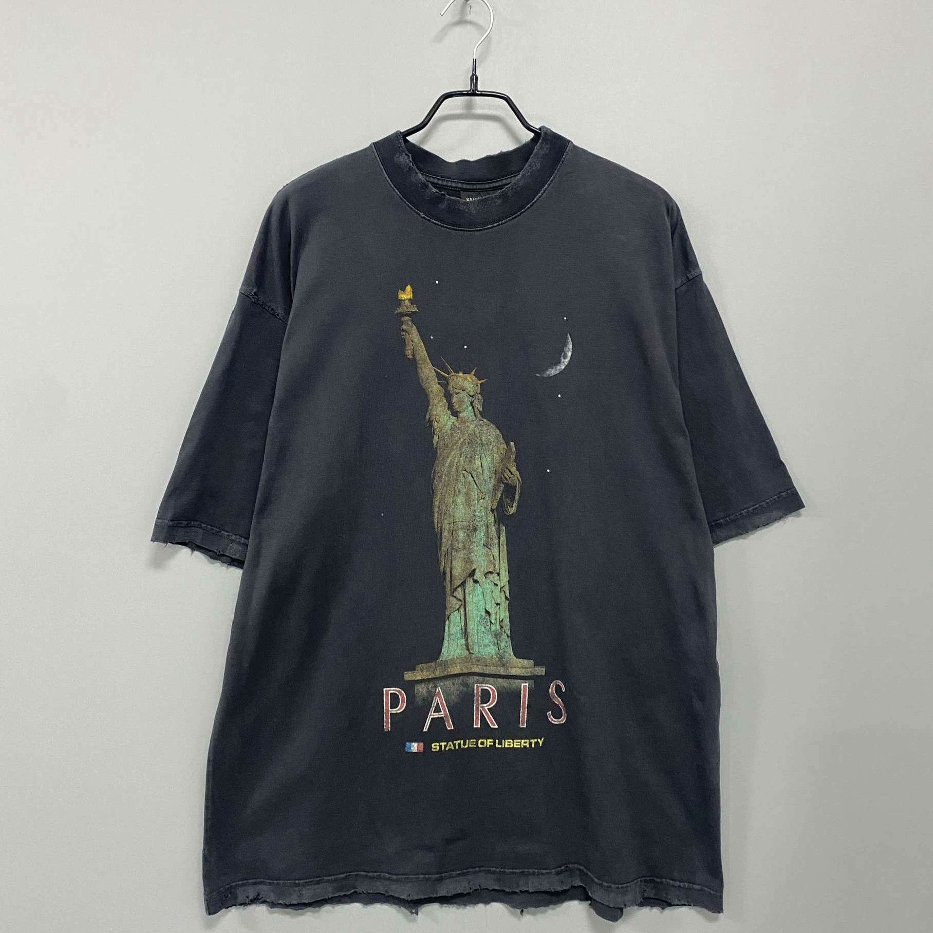 Balenciaga Balenciaga Distressed T-Shirt s Men Size US S / EU 44-46 / 1 - 1 Thumbnail