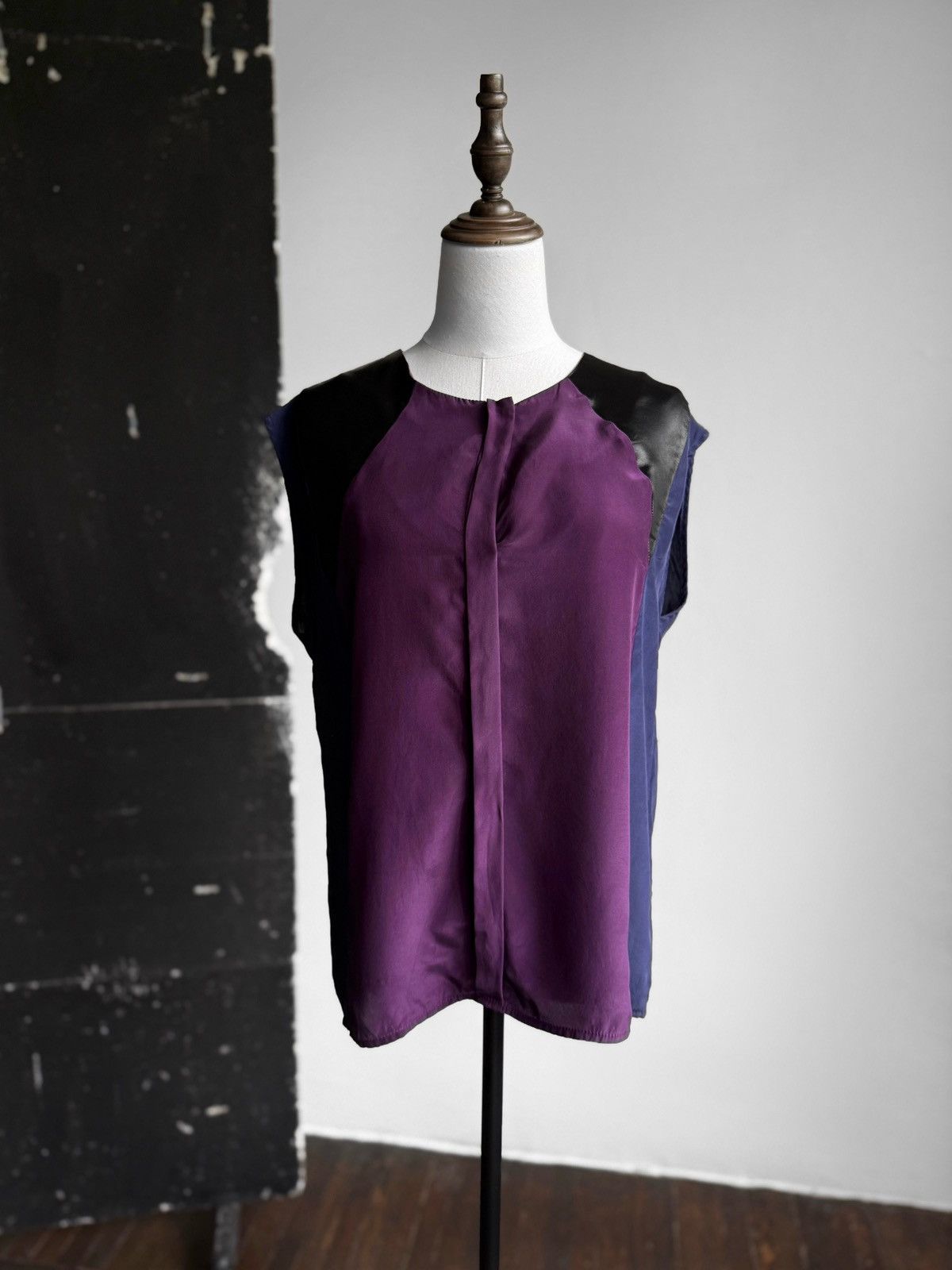 Sandro Sandro Paris Womens Premium Silk Blouse Top Multicolor Size M / US 6-8 / IT 42-44 - 1 Thumbnail