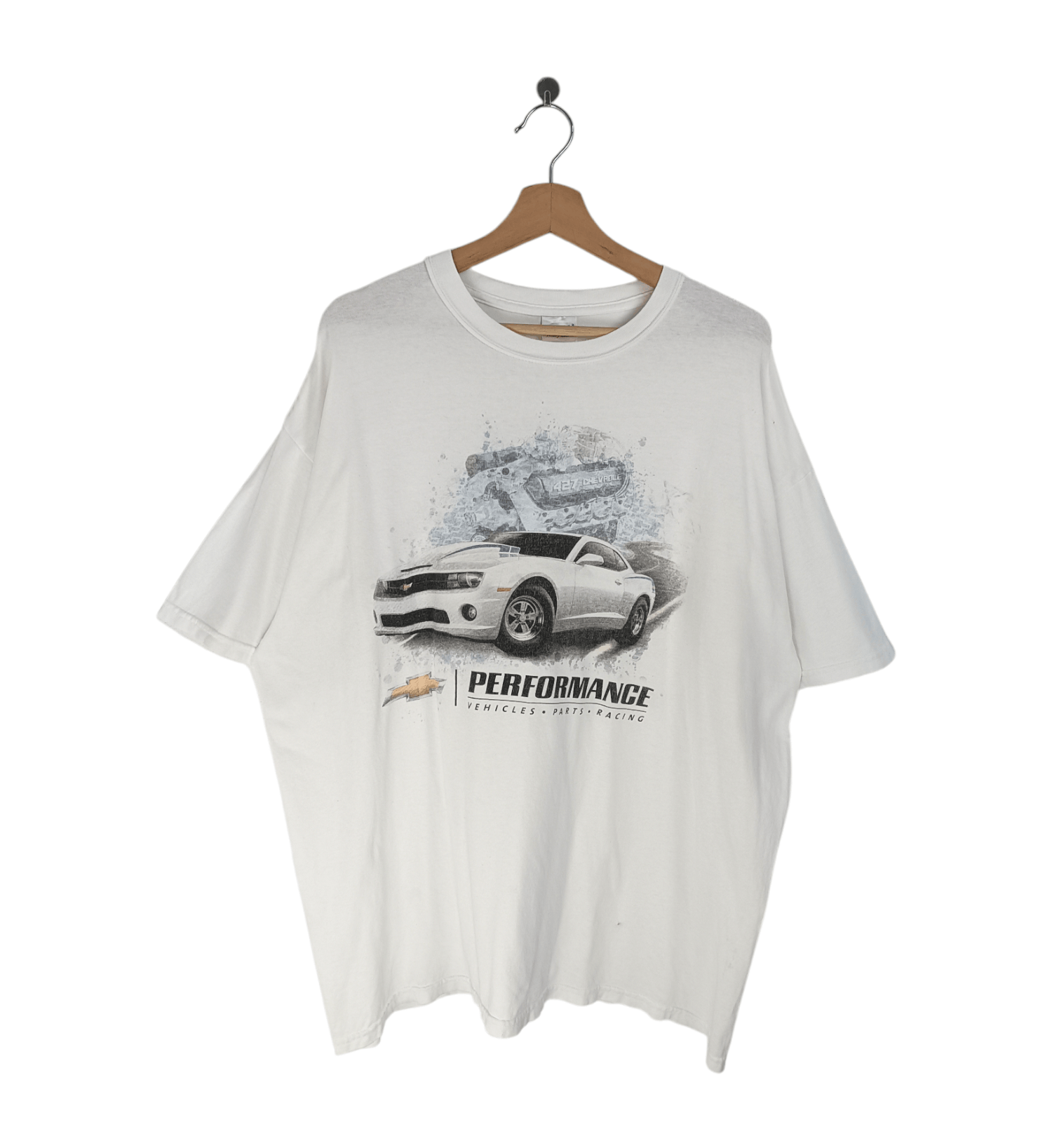 Chevrolet VINTAGE CHEVROLET CAMARO RACING CHEVY TEE FORD HELLCAT Size US XL / EU 56 / 4 - 1 Thumbnail