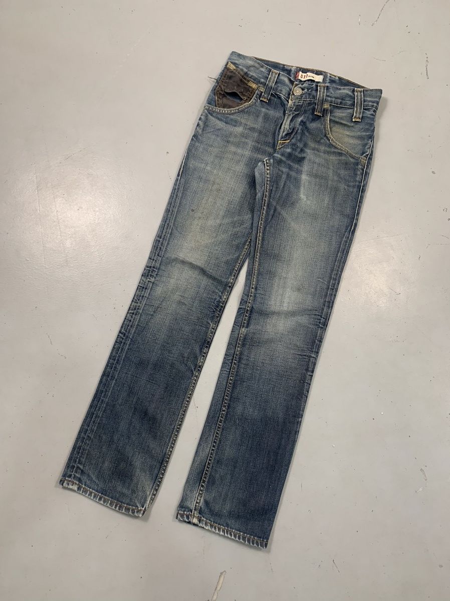 Levi's Vintage Levi’s buckle belt denim Size US 28 / EU 44 - 2 Thumbnail