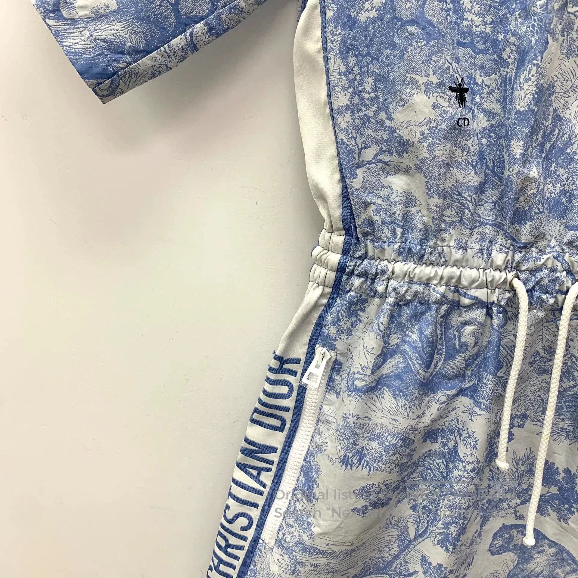 Dior dior blue animal print hooded dress. Size M / US 6-8 / IT 42-44 - 4 Thumbnail