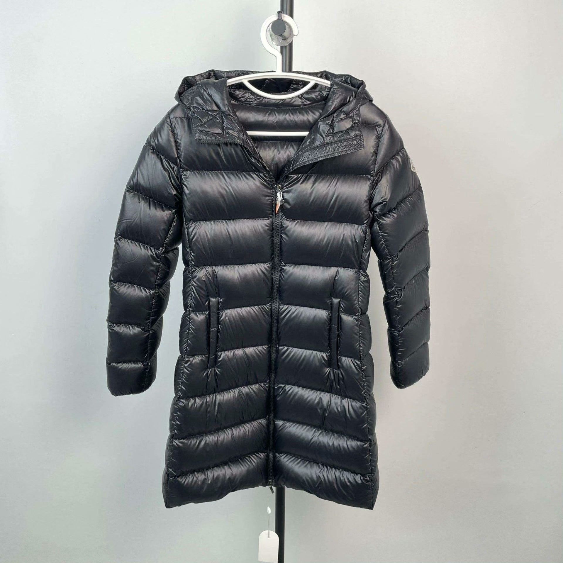 Moncler Moncler Nylon Down Black Hoodie XS Men Size US XS / EU 42 / 0 - 1 Thumbnail