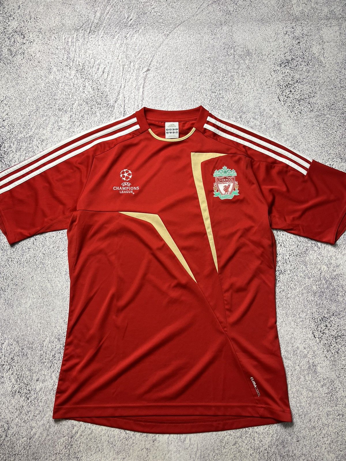 Adidas Liverpool Champions League Training shirt jersey ADIDAS 2009 Size US S / EU 44-46 / 1 - 3 Thumbnail