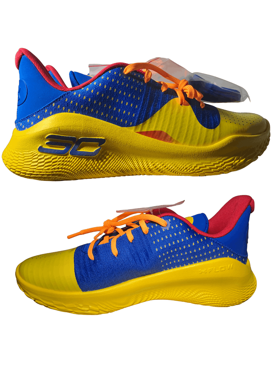 Under Armour Under Armour Curry 4 Low FloTro Dub Nation EU44.5 DS Size US 12.5 / EU 45-46 - 4 Thumbnail