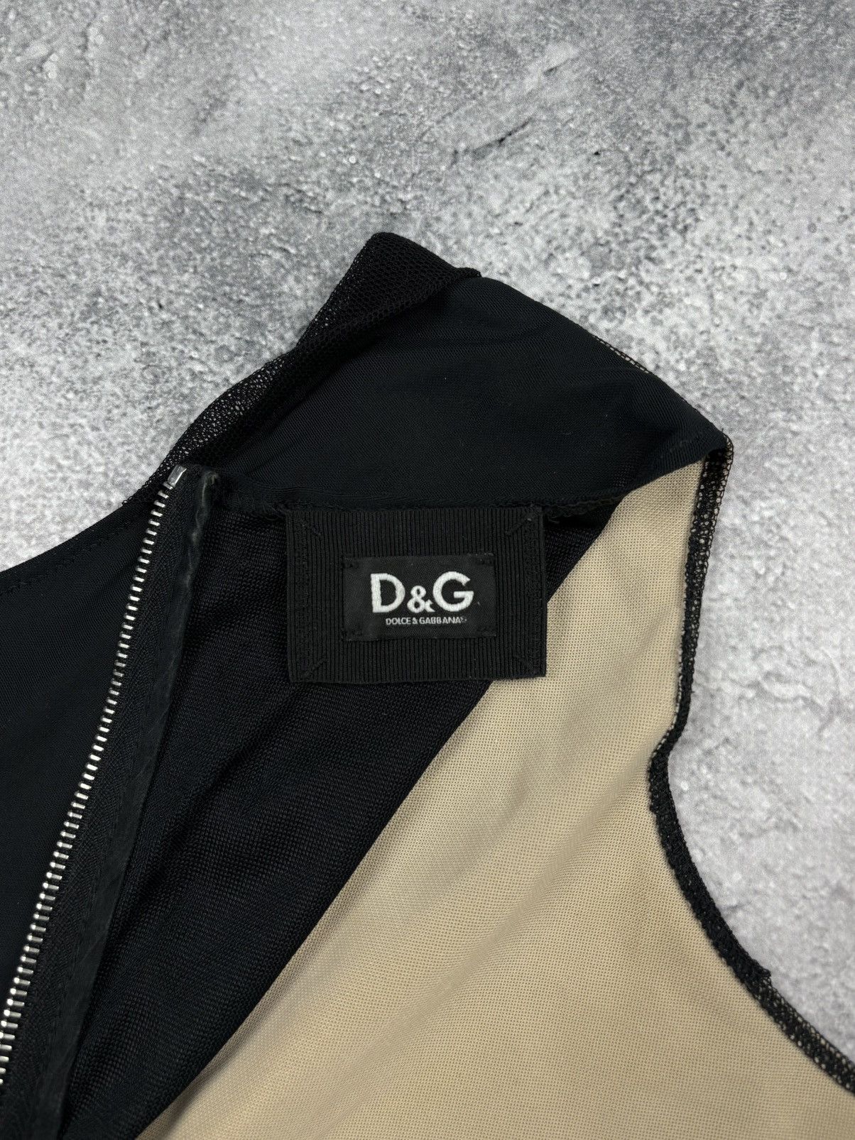 Designer × Dolce & Gabbana Dolce Gabbana Corset Top Mesh Size 42 Size M / US 6-8 / IT 42-44 - 6 Thumbnail
