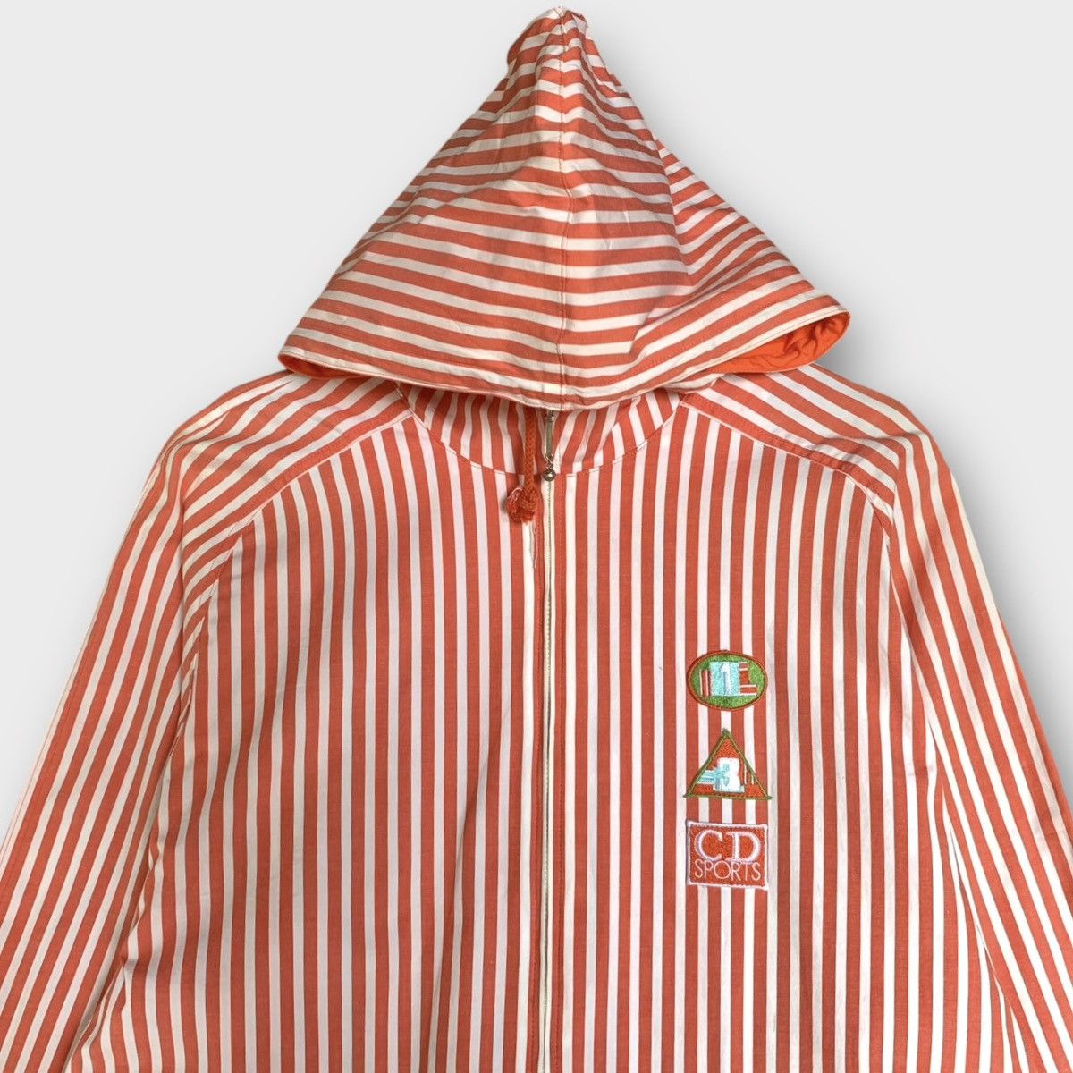 Christian Dior Monsieur Christian Dior Sports Striped Cotton Hoodie Jacket Size US M / EU 48-50 / 2 - 4 Thumbnail