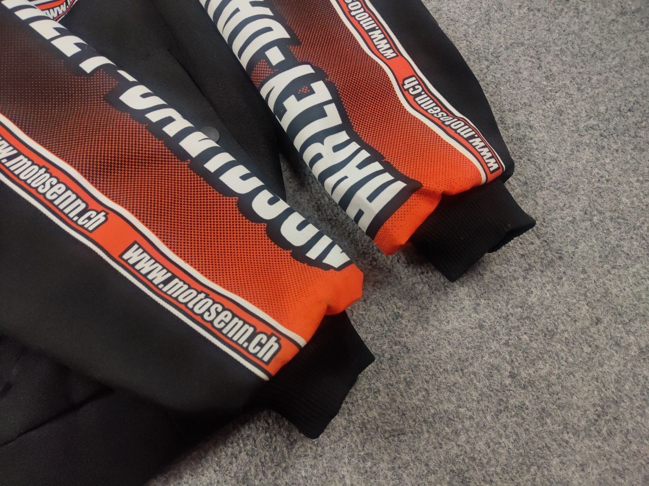 Harley Davidson Vintage Harley Davidson Racing Jacket Bomber Moto Bike Y2K Size US S / EU 44-46 / 1 - 6 Thumbnail