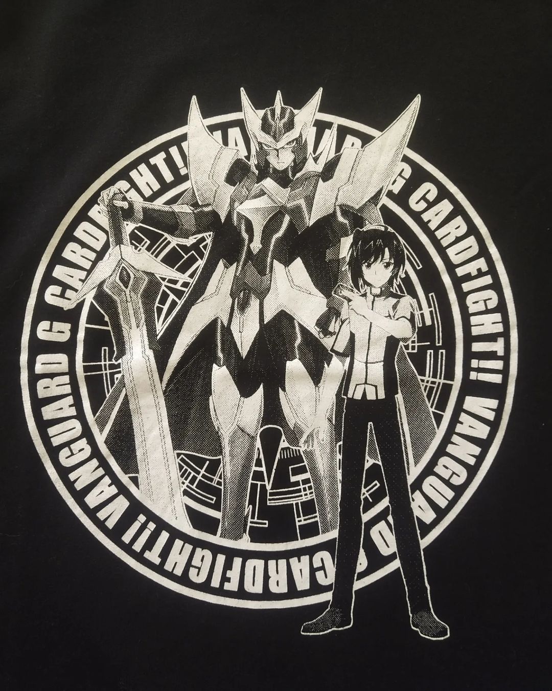 Anime × Japanese Brand Cardfight!! Vanguard Big Print Anime Tees Size US S / EU 44-46 / 1 - 2 Thumbnail