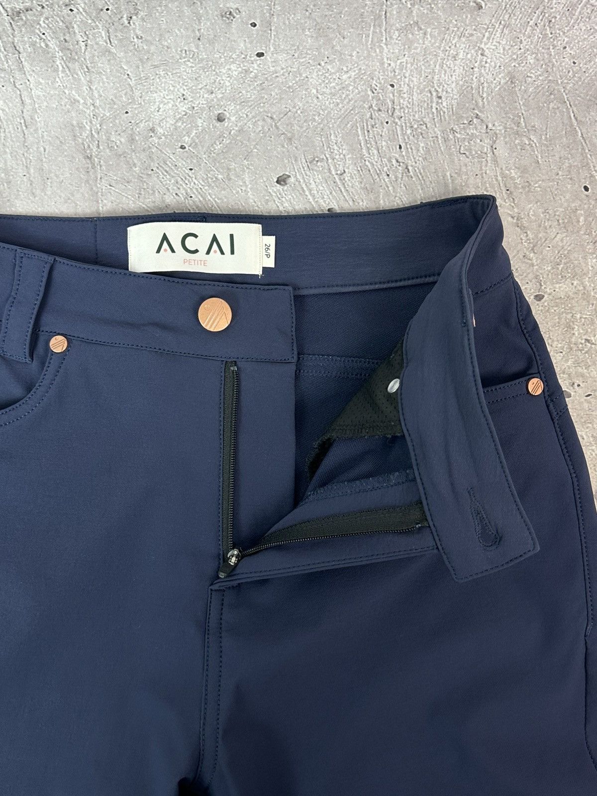 Other Acai Max Stretch Skinny Blue Women’s Outdoor Nylon Trousers Size 26" / US 2 / IT 38 - 6 Thumbnail