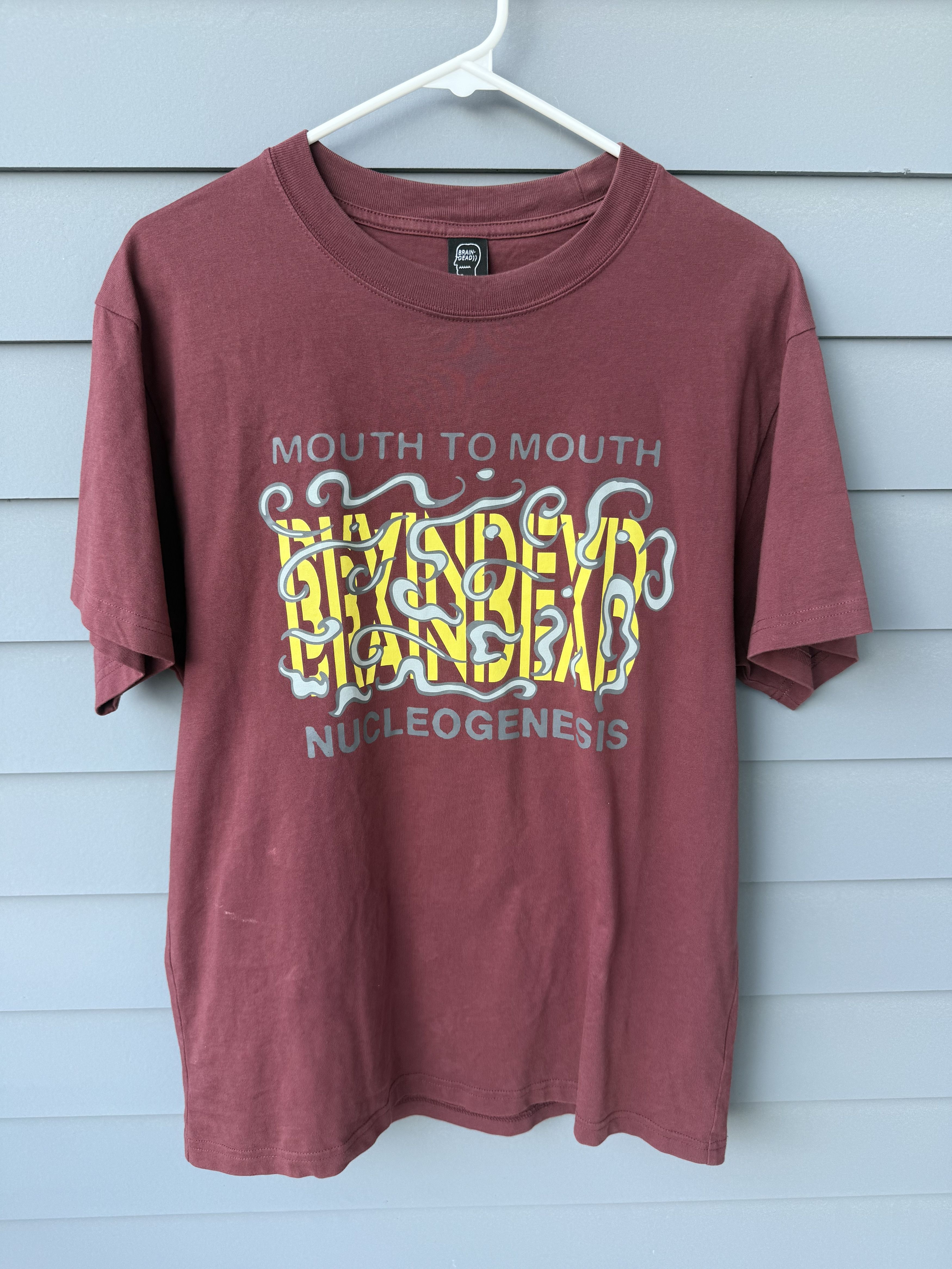 Brain Dead Mouth to Mouth/Nucleogenesis Tee Size US S / EU 44-46 / 1 - 1 Thumbnail