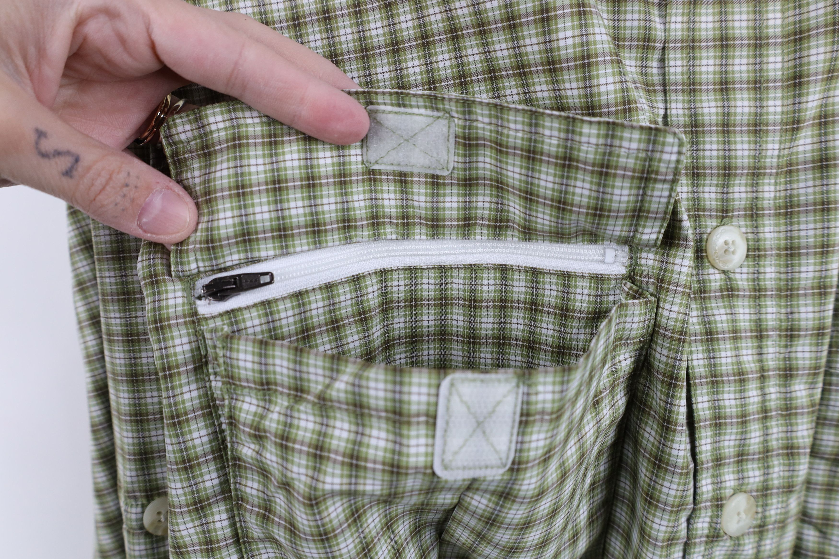 ExOfficio ExOfficio Double Pocket Hiking Trekking Button Shirt Plaid Size US L / EU 52-54 / 3 - 7 Thumbnail
