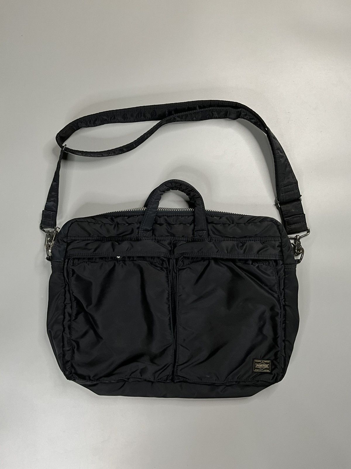 image of Porter 2 Way Tanker Crossbody Bag in Navy, Men's
