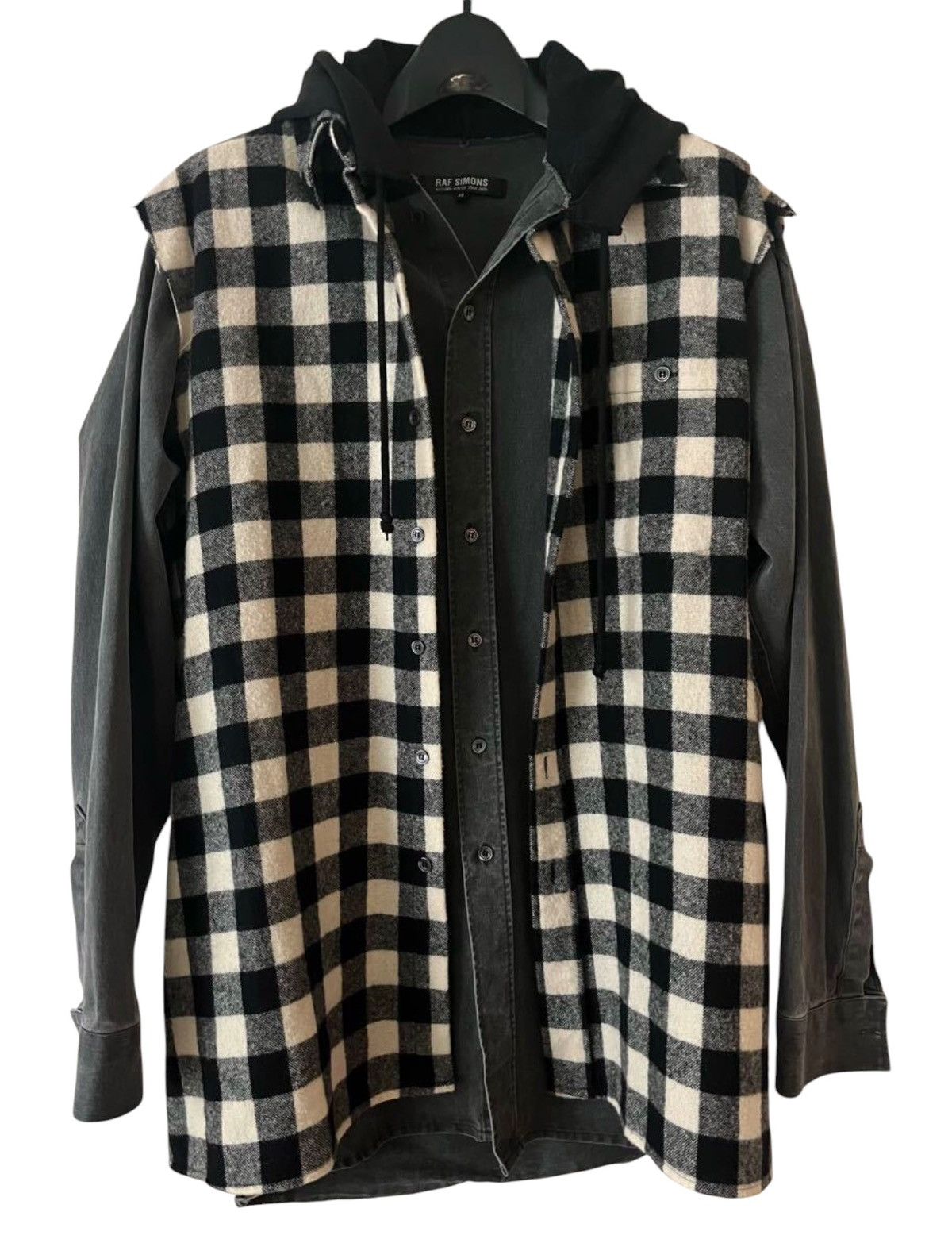 Raf Simons Raf Simons Archive Redux SS02 Sleeveless Hooded Shirt 
