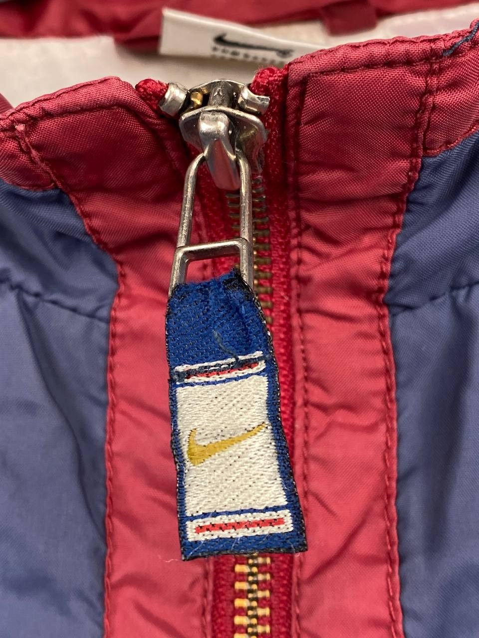 Nike × Vintage Nike Vintage Big Logo Swoosh Windbreaker Light Jacket Size US L / EU 52-54 / 3 - 8 Thumbnail