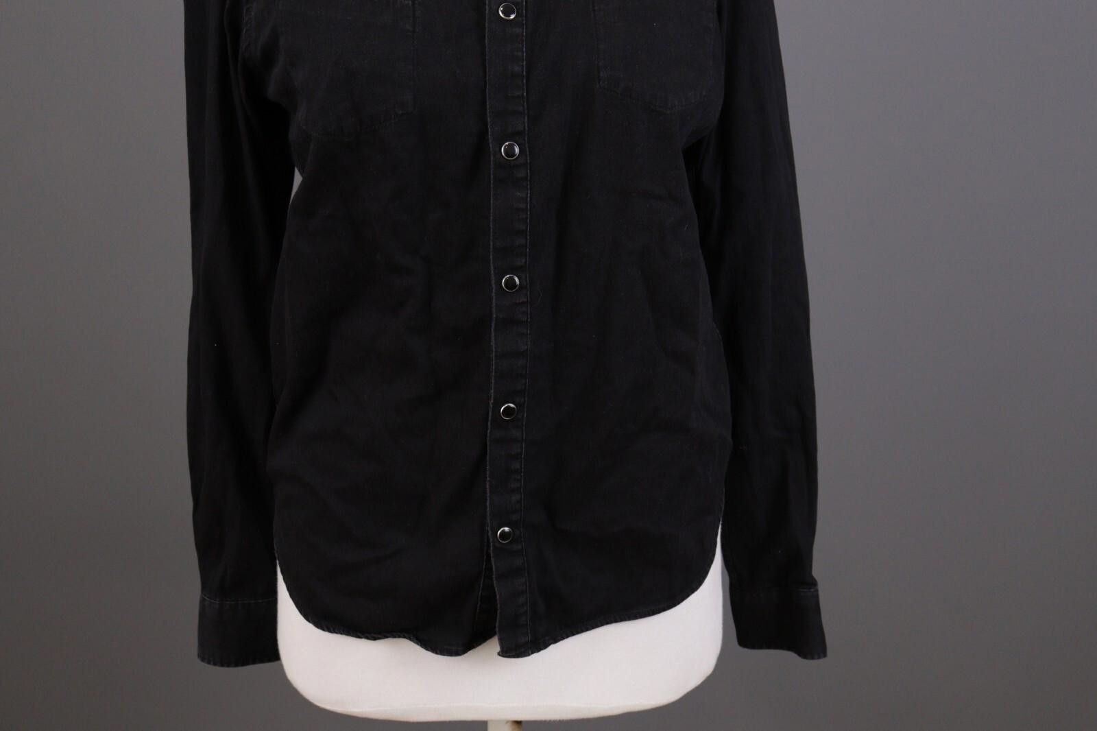 The Kooples The Kooples Paris Black Skool Button Down Shirt Size 1 / S Size M / US 6-8 / IT 42-44 - 3 Thumbnail