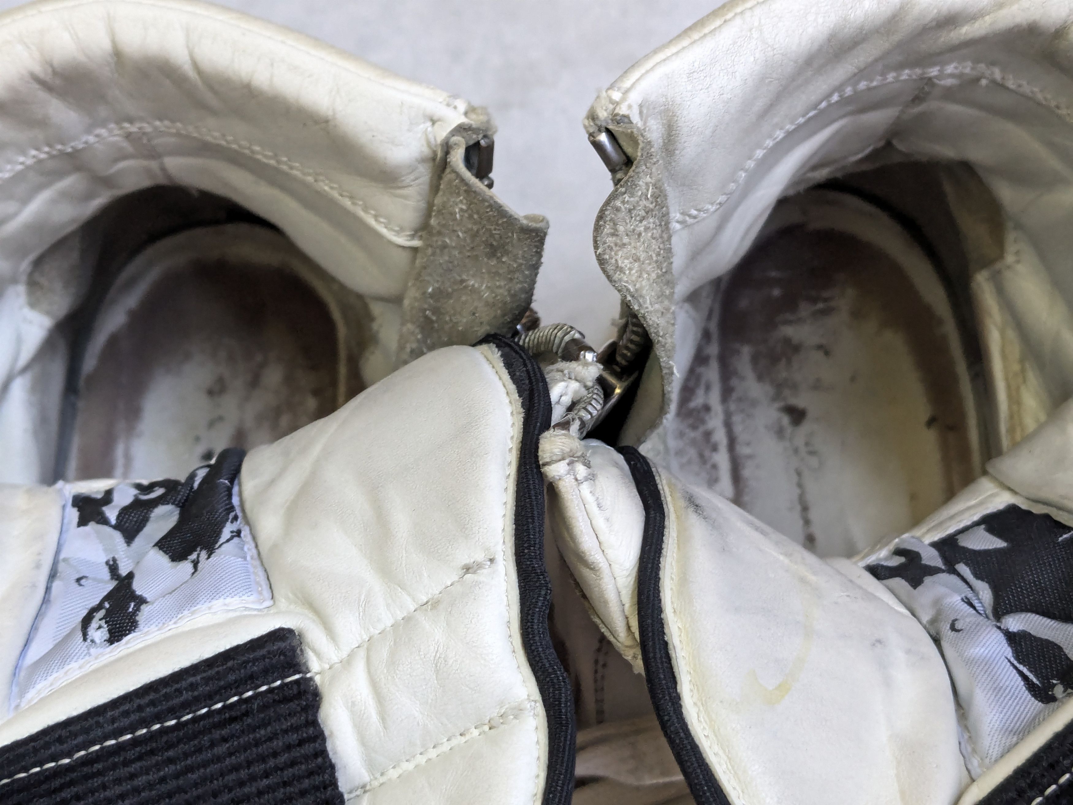 Rick Owens Rick Owens Geobaskets White 9 42 Leather High Tops Size US 9 / EU 42 - 9 Thumbnail