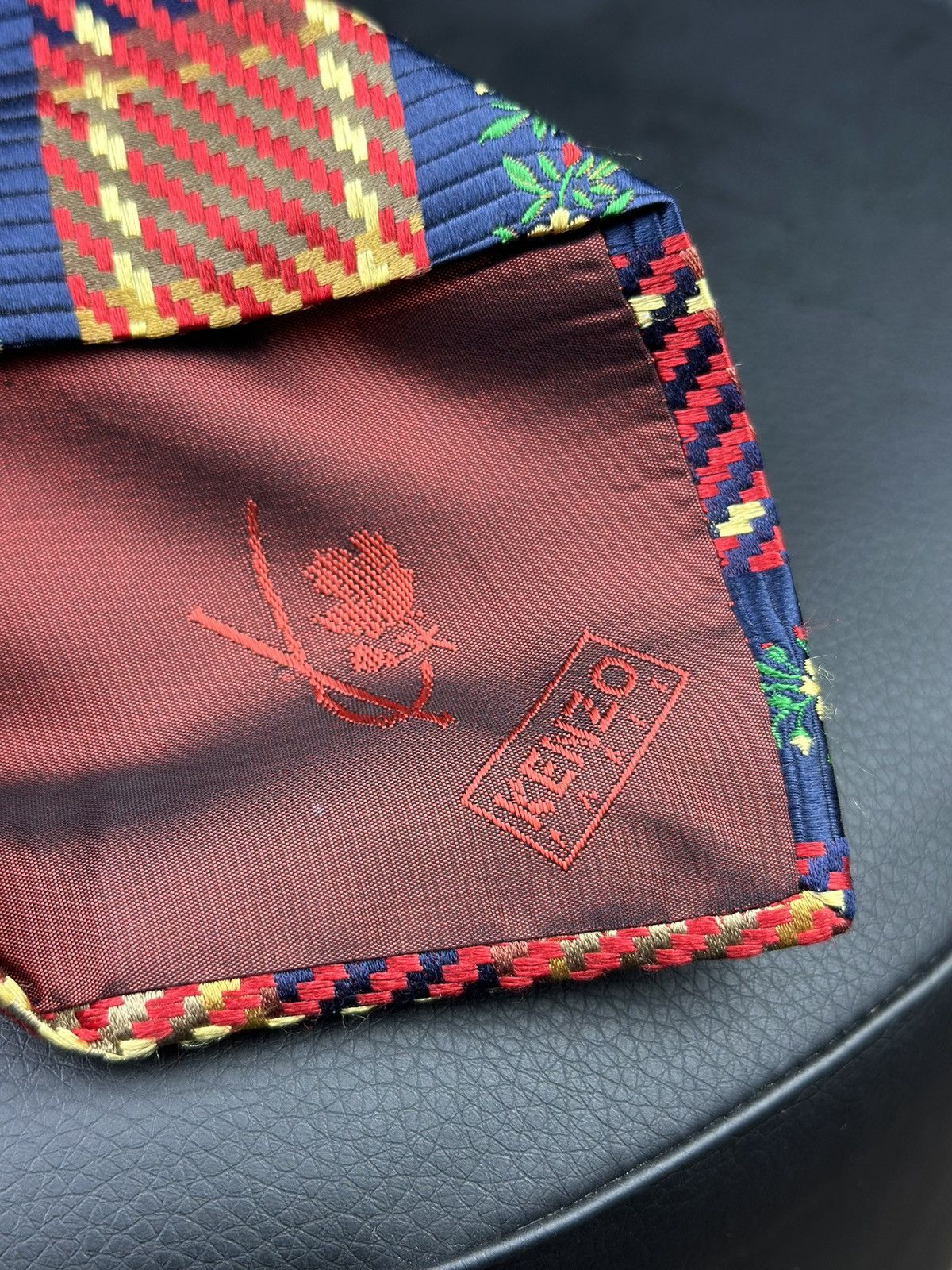 Designer × Kenzo × Vintage Vintage Kenzo Paris Tie One Size Designer Size ONE SIZE - 3 Thumbnail