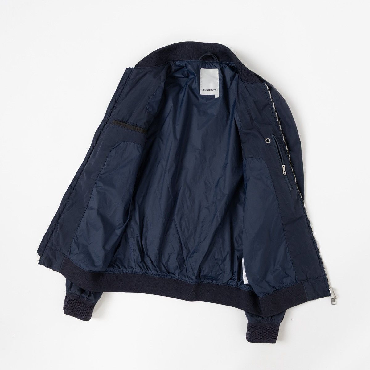 J.Lindeberg J.Lindeberg Blue Bomber Jacket Zip Up Lightweight Casual Size US S / EU 44-46 / 1 - 2 Thumbnail