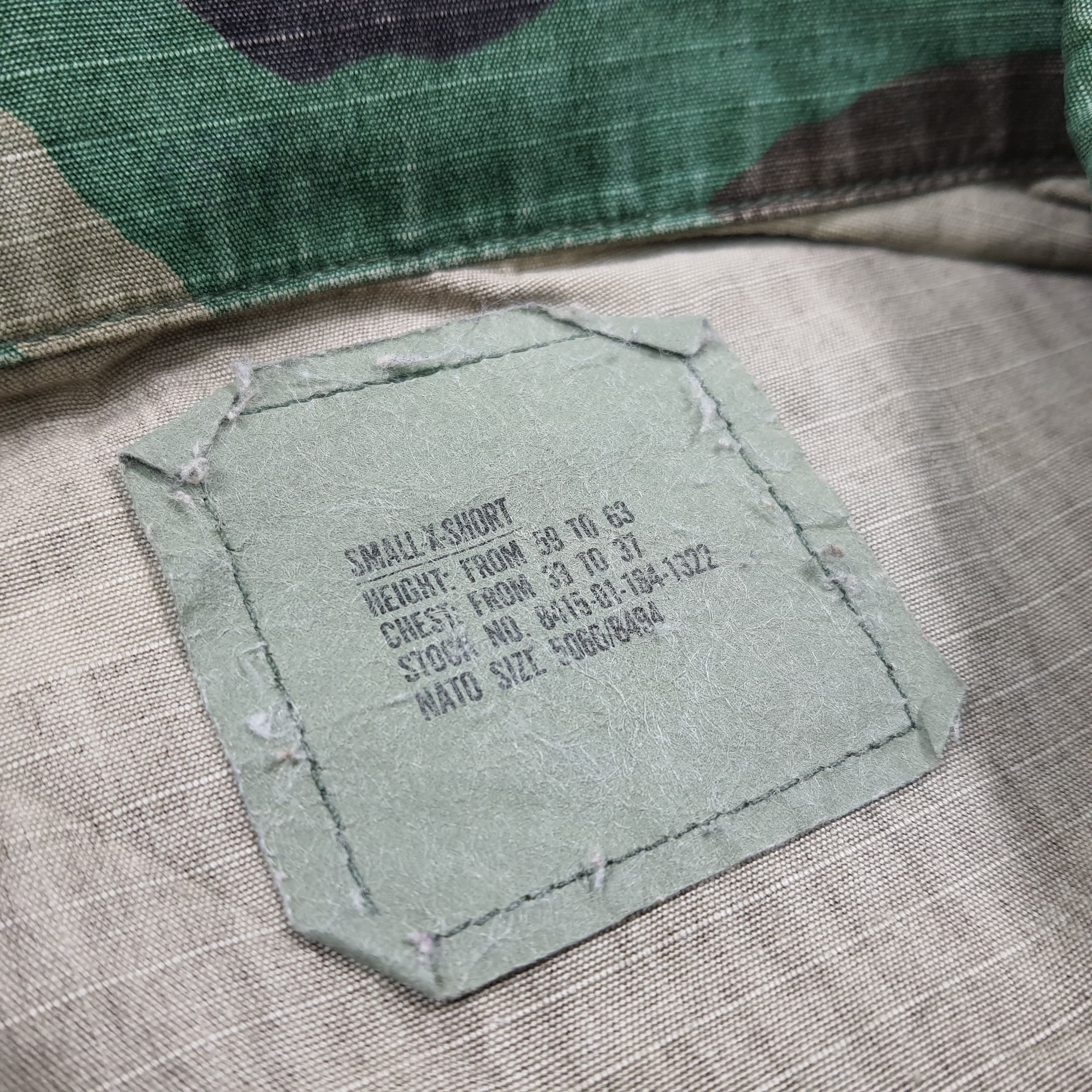 Vintage Vintage 90s US Military Camo Jacket Custom Logo C278N15 Size US M / EU 48-50 / 2 - 5 Thumbnail