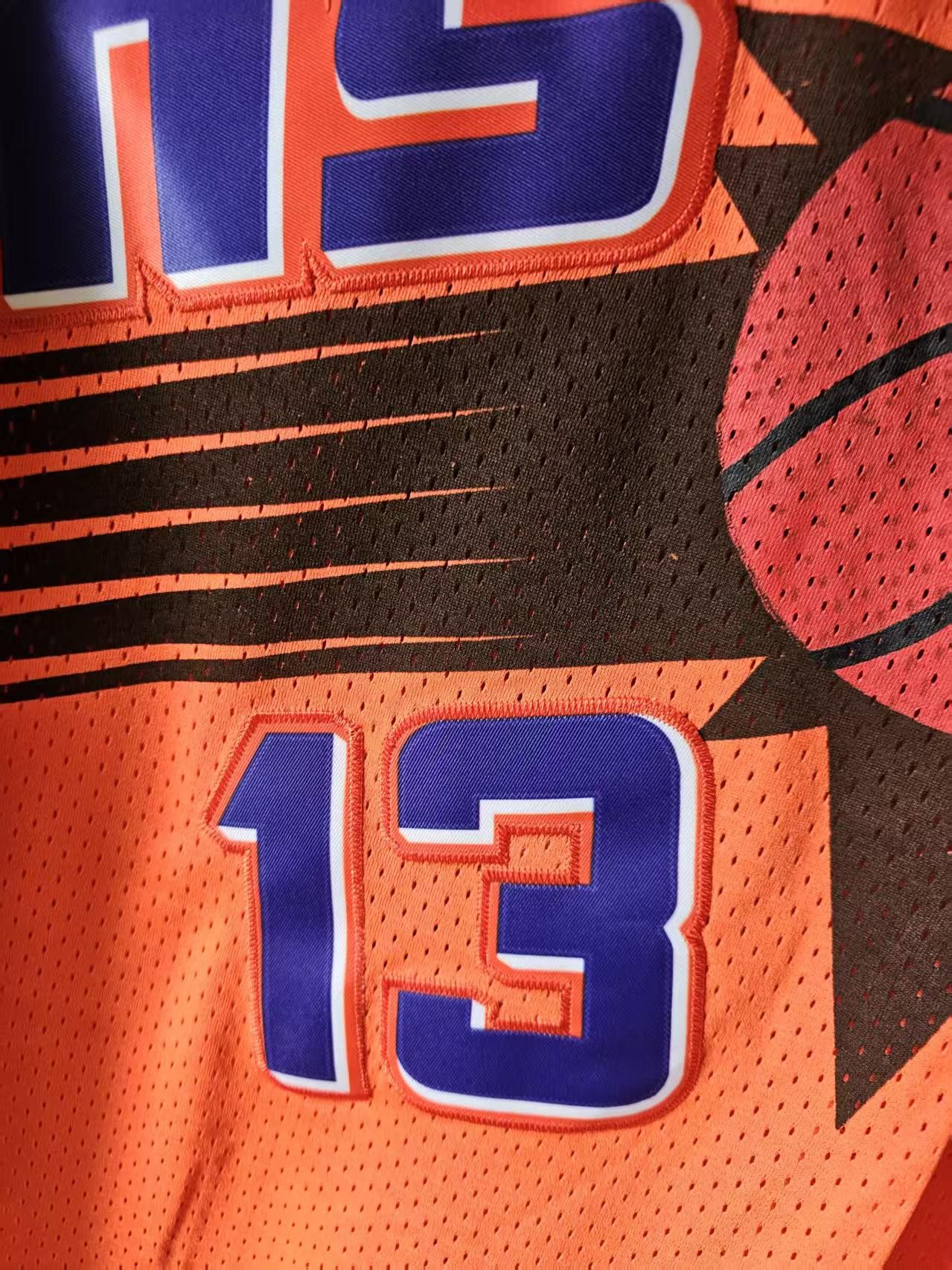 NBA Phoenix Suns #13 Steve Nash Jersey Purple L Size US L / EU 52-54 / 3 - 4 Thumbnail