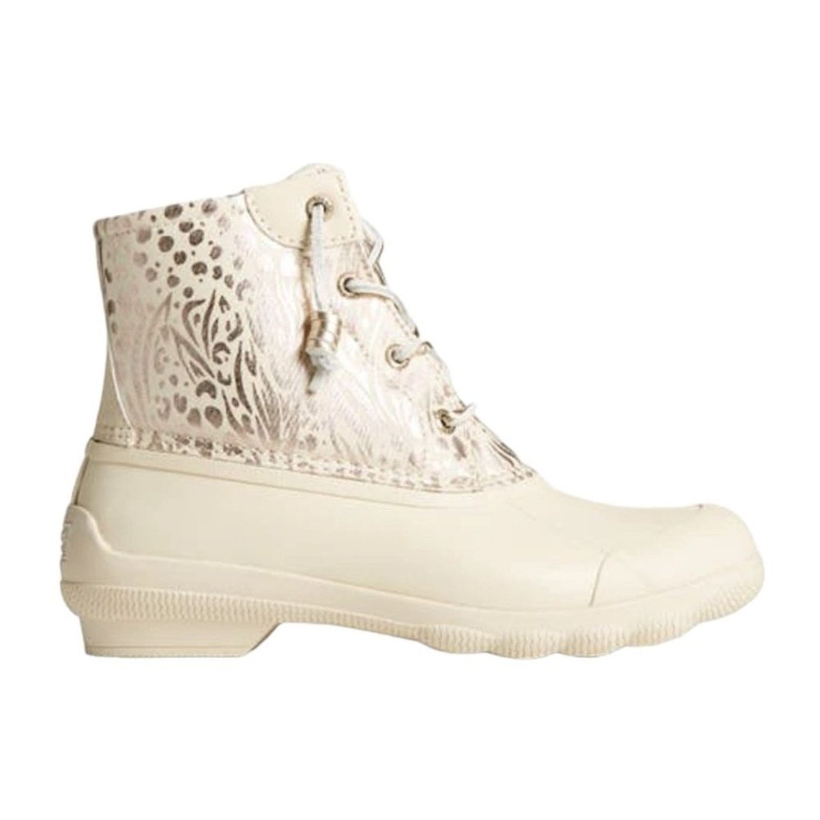 Sperry Sperry Saltwater Metallic Jacquard Duck Boot 10 NWT $110 MSP Size US 10 / IT 40 - 1 Thumbnail